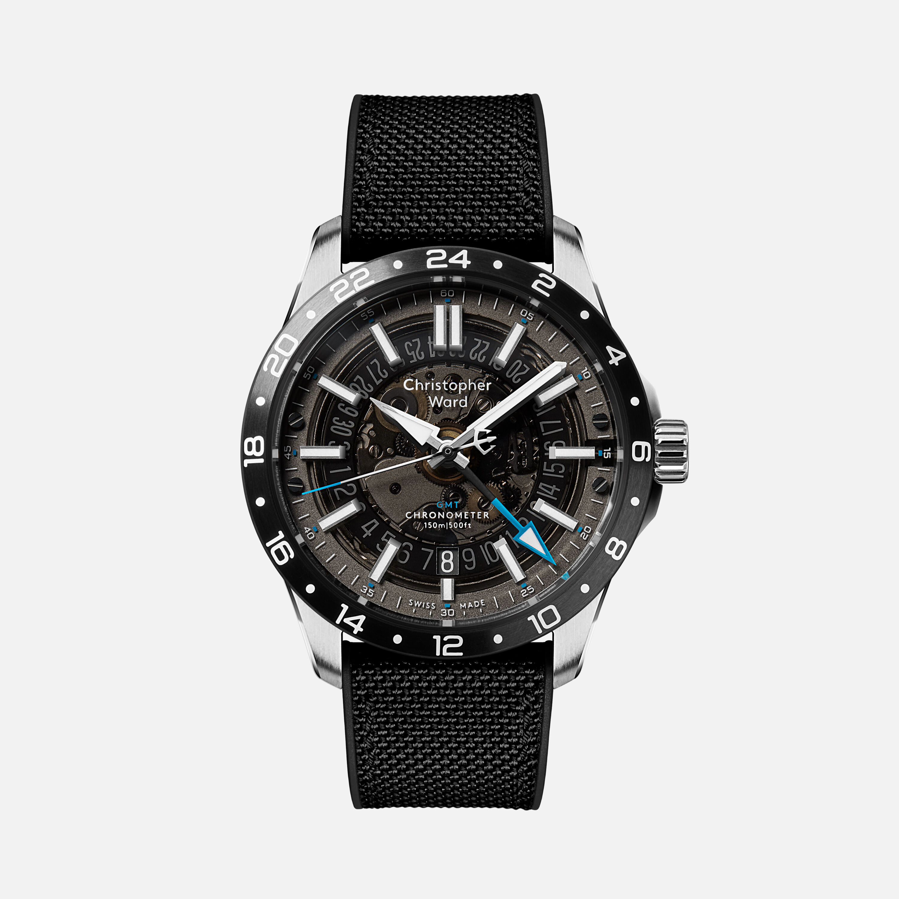 C63 Sapphire GMT COSC LE | Christopher Ward Pre Order For