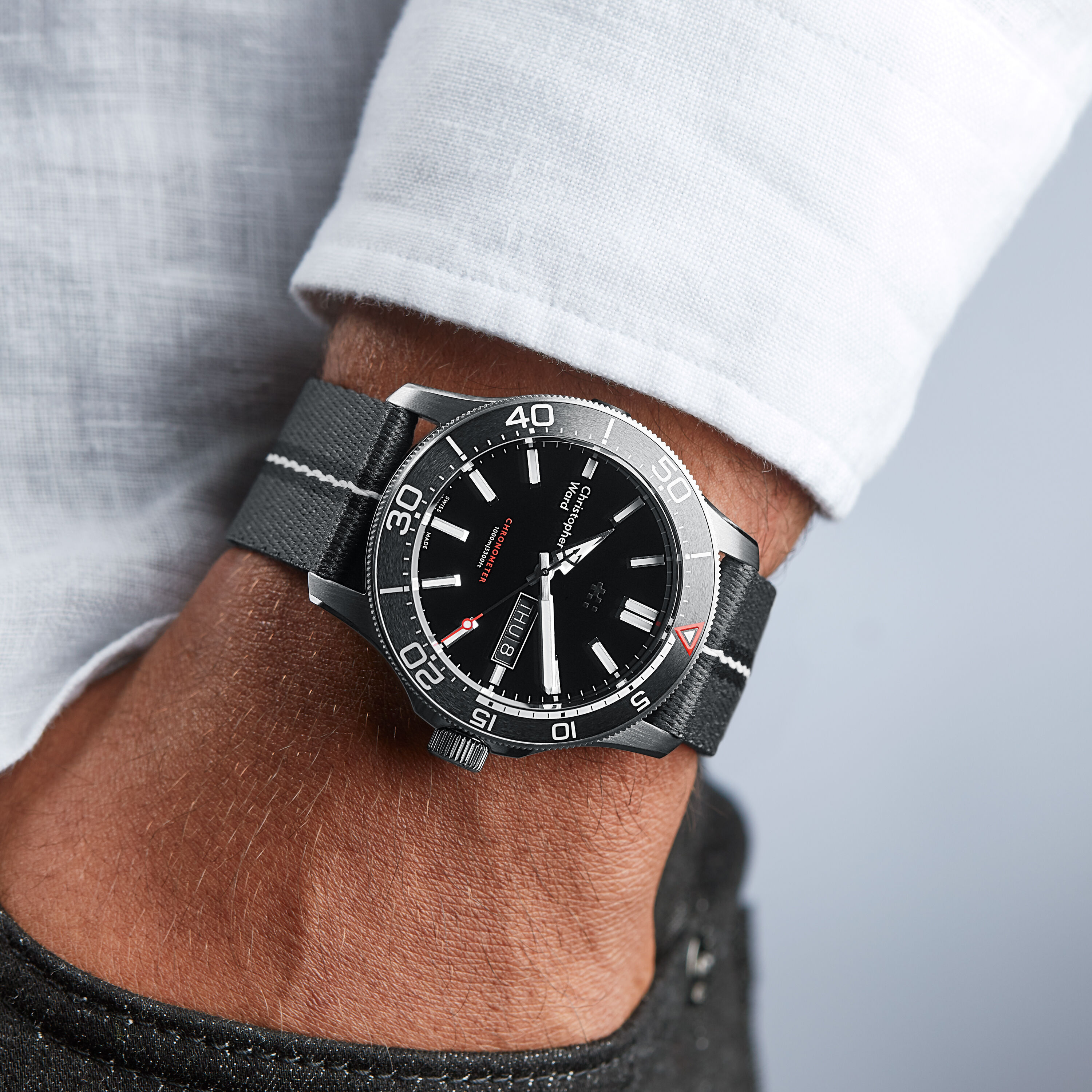 Christopher ward trident c60 titanium pro clearance