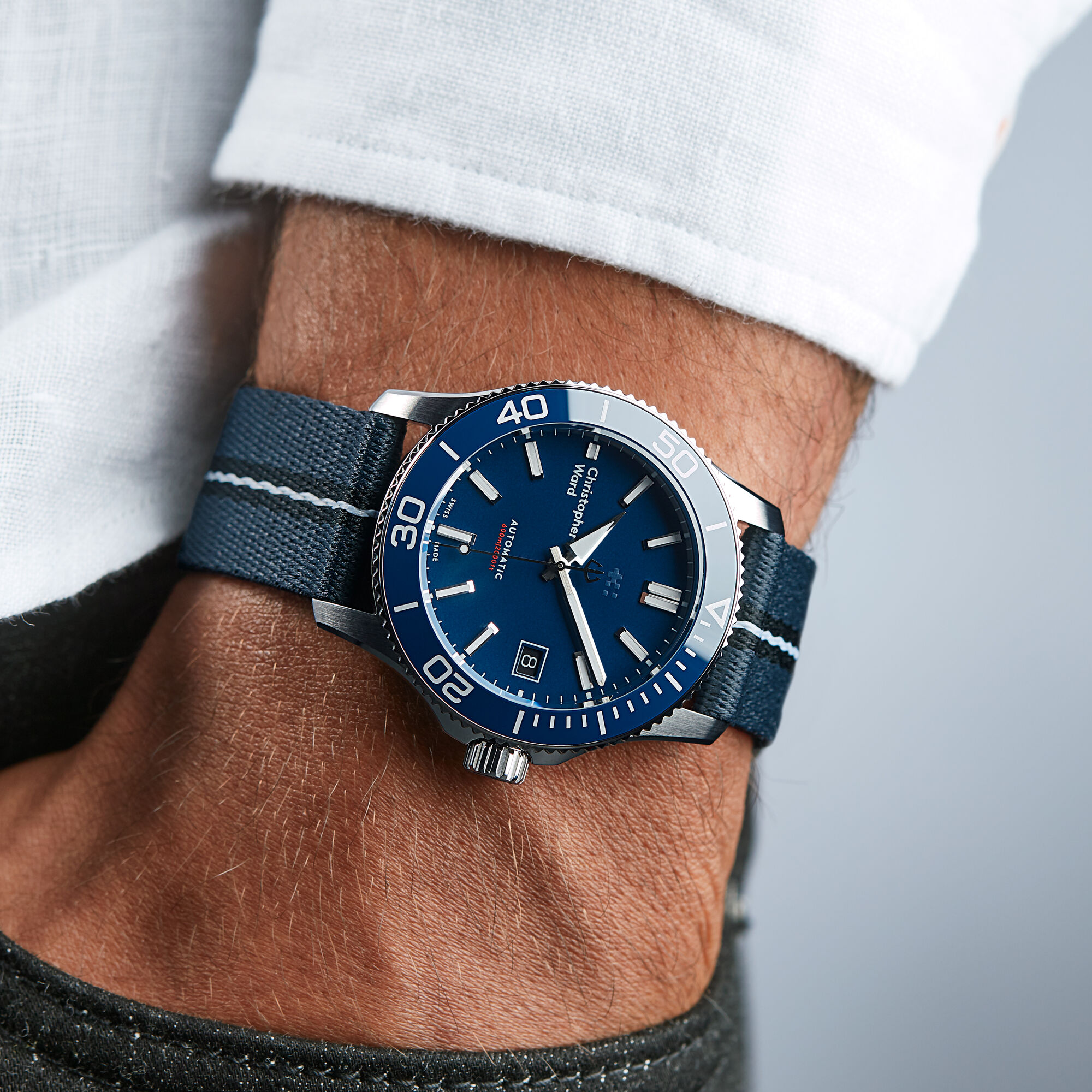 Dive Watch Christopher Ward C60 Trident Mk3 C60 Trident Pro 600