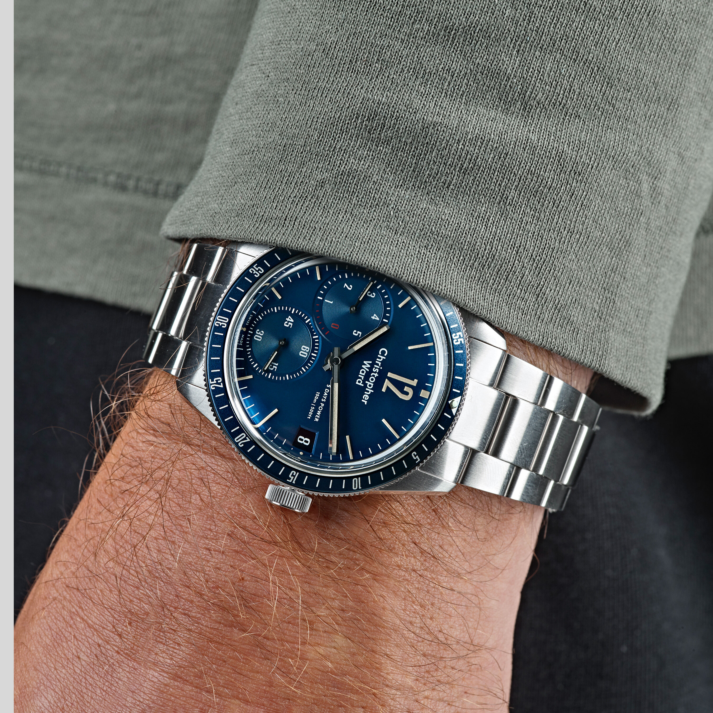 christopher ward deployment clasp