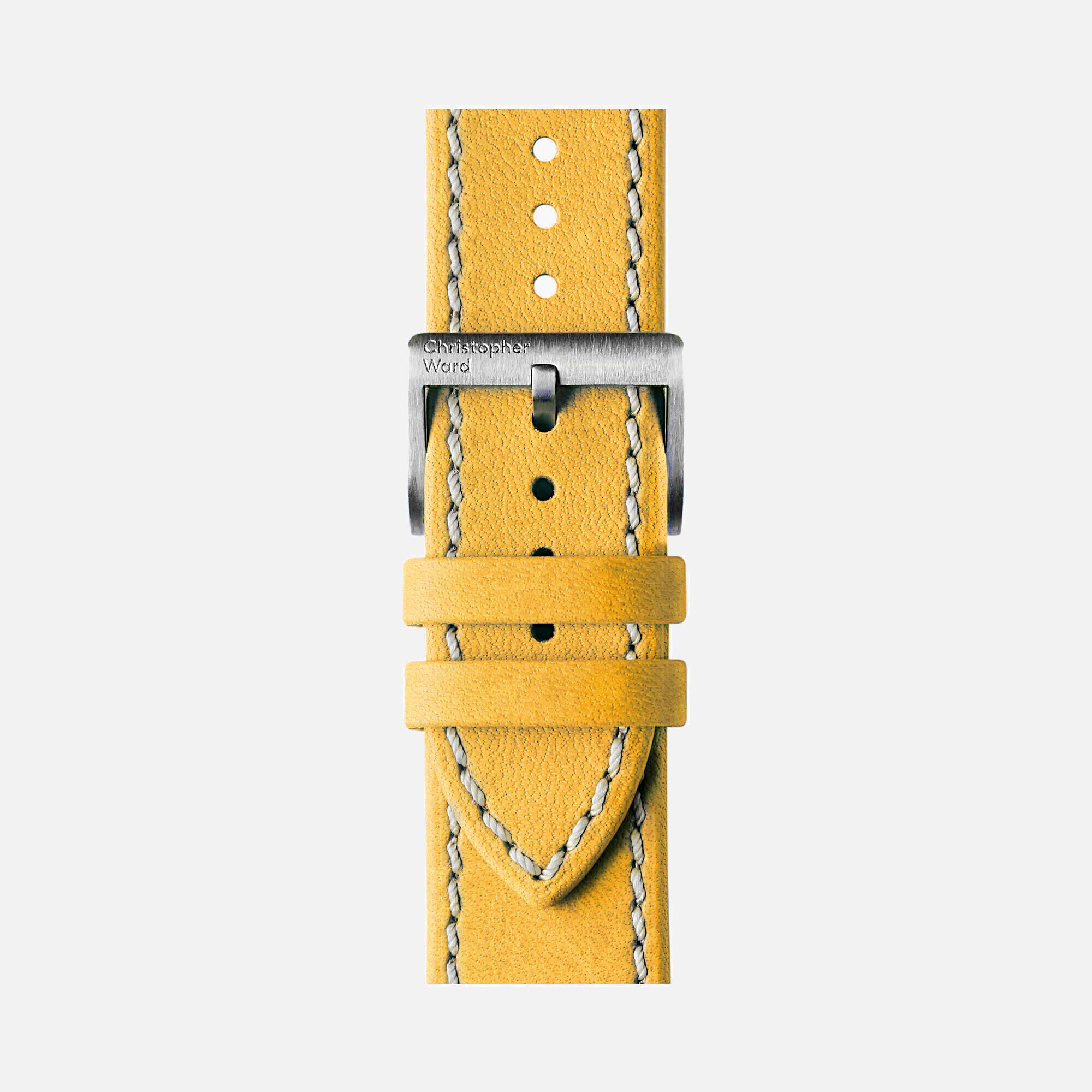 Vintage Oak Leather Strap - XS | Christopher Ward