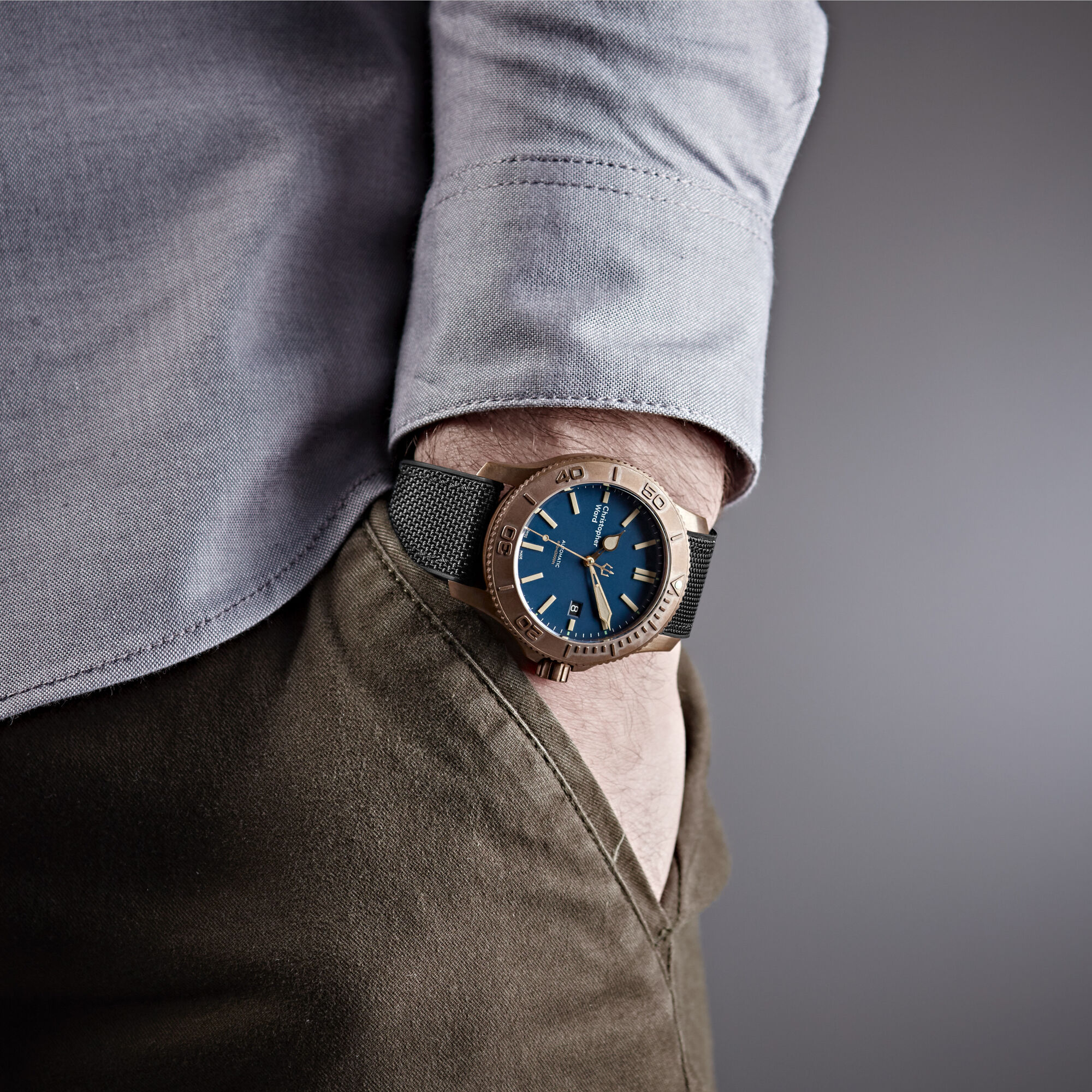 christopher ward hybrid strap