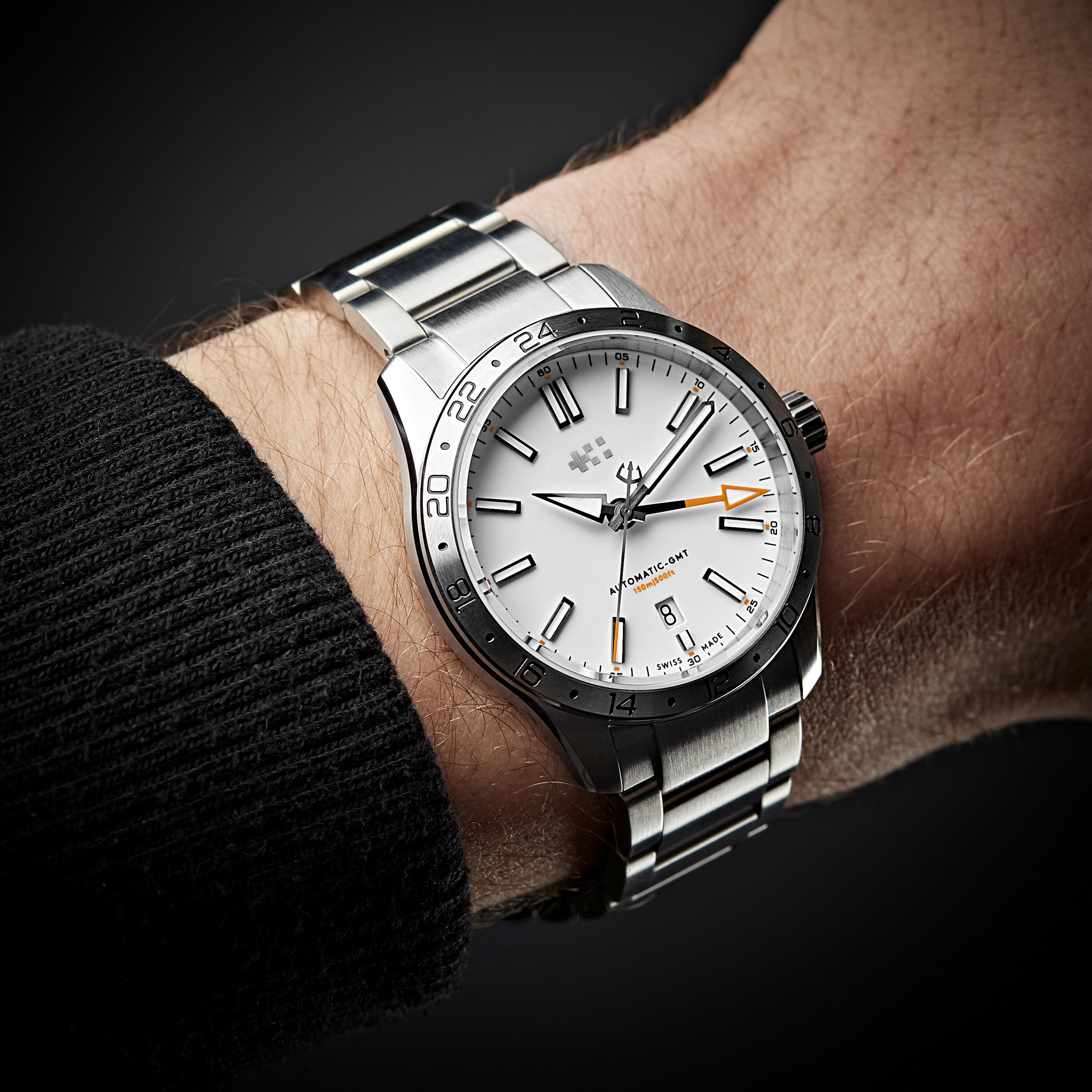 Christopher ward c60 gmt white sale