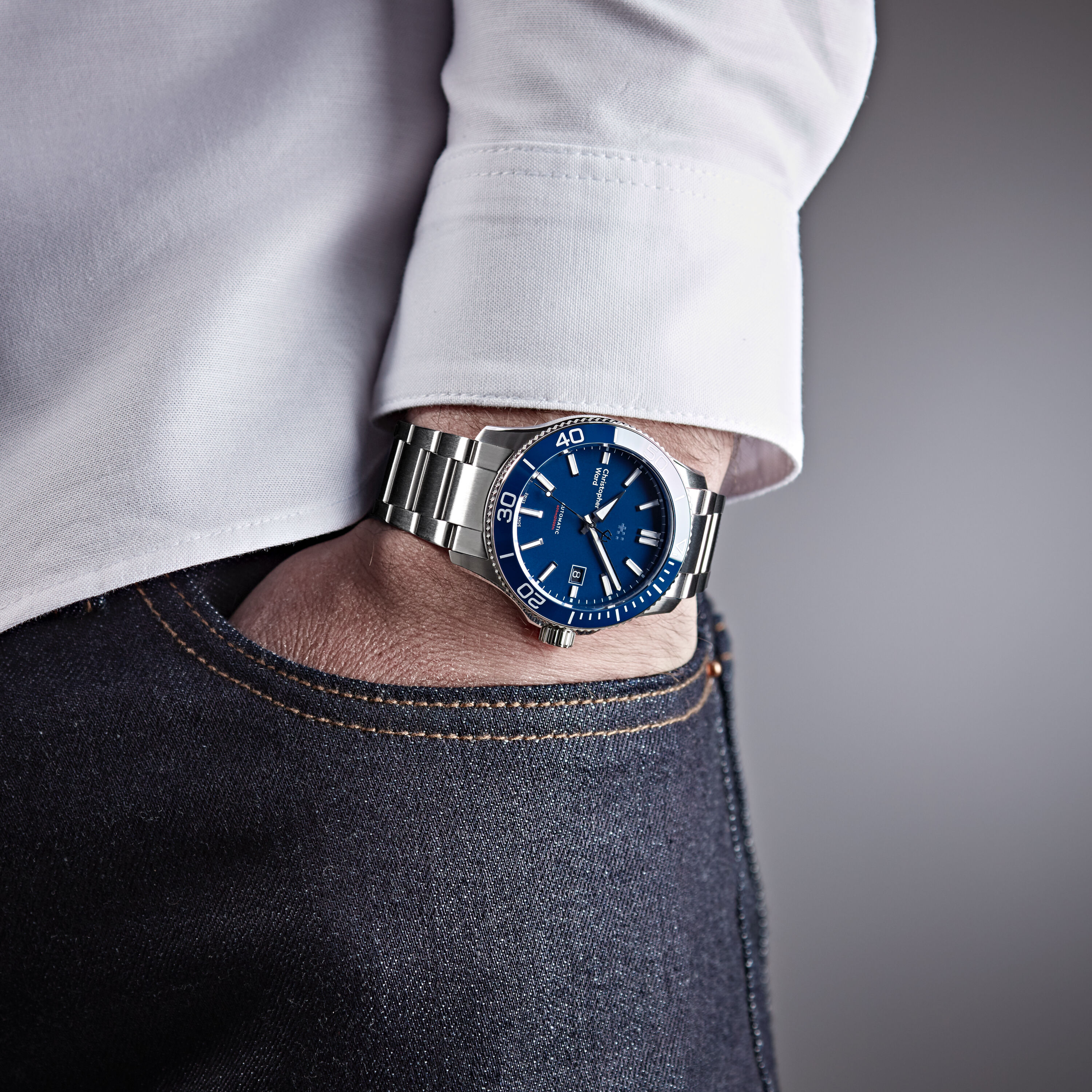 Christopher ward c60 trident pro 600 blue 2025