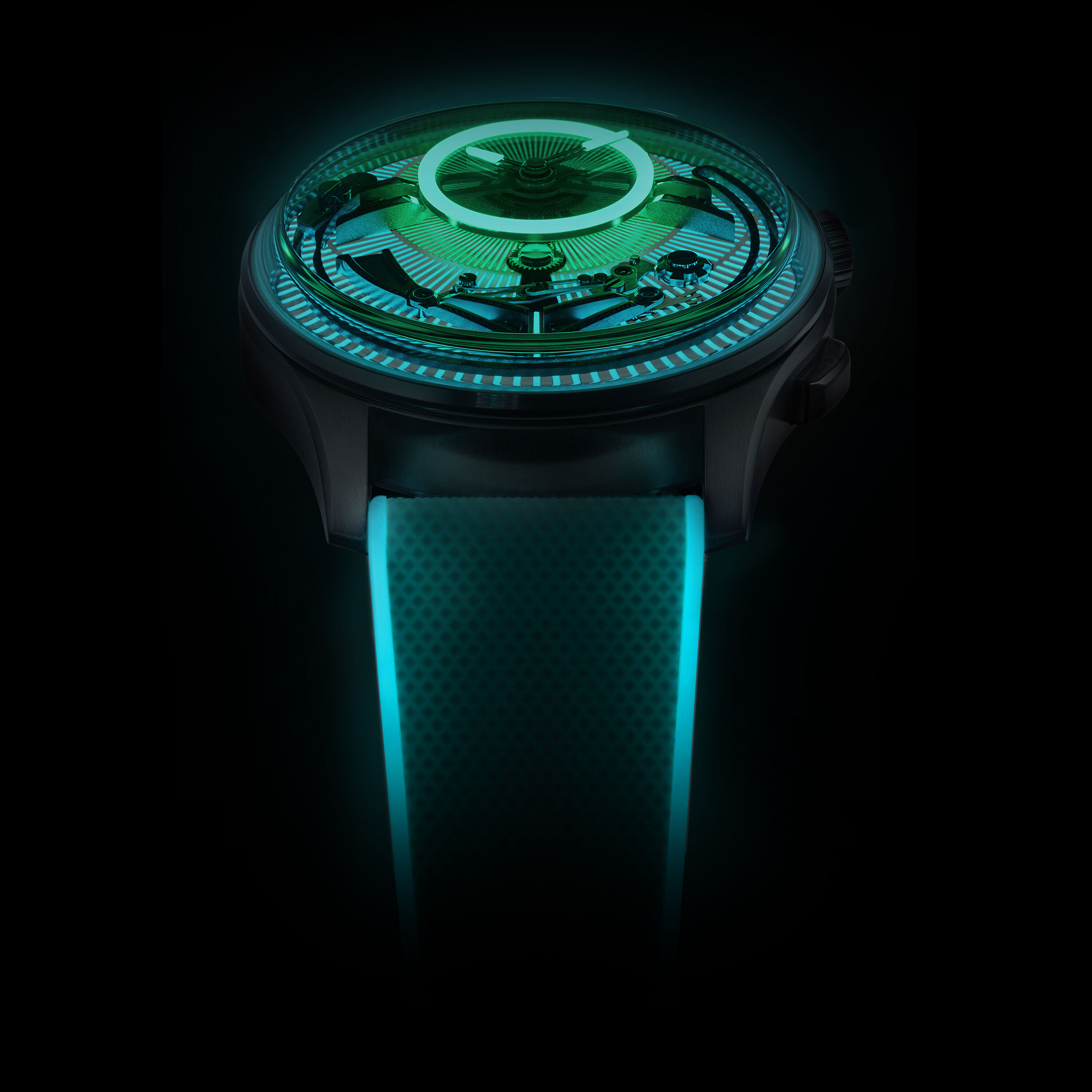Aquaflex Lume Rubber | Christopher Ward