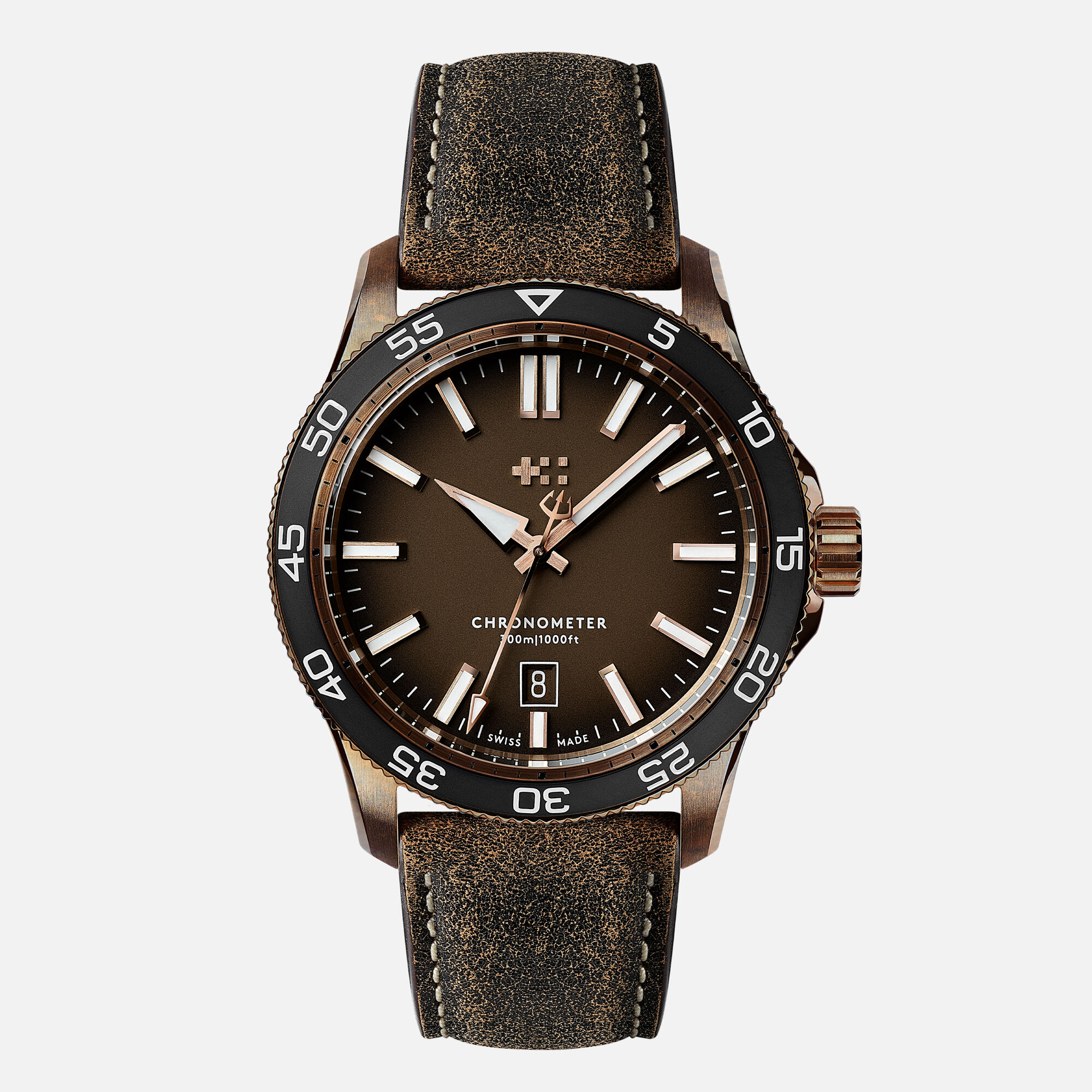 Christopher Ward C60 Pro 300 Bronze Patinated