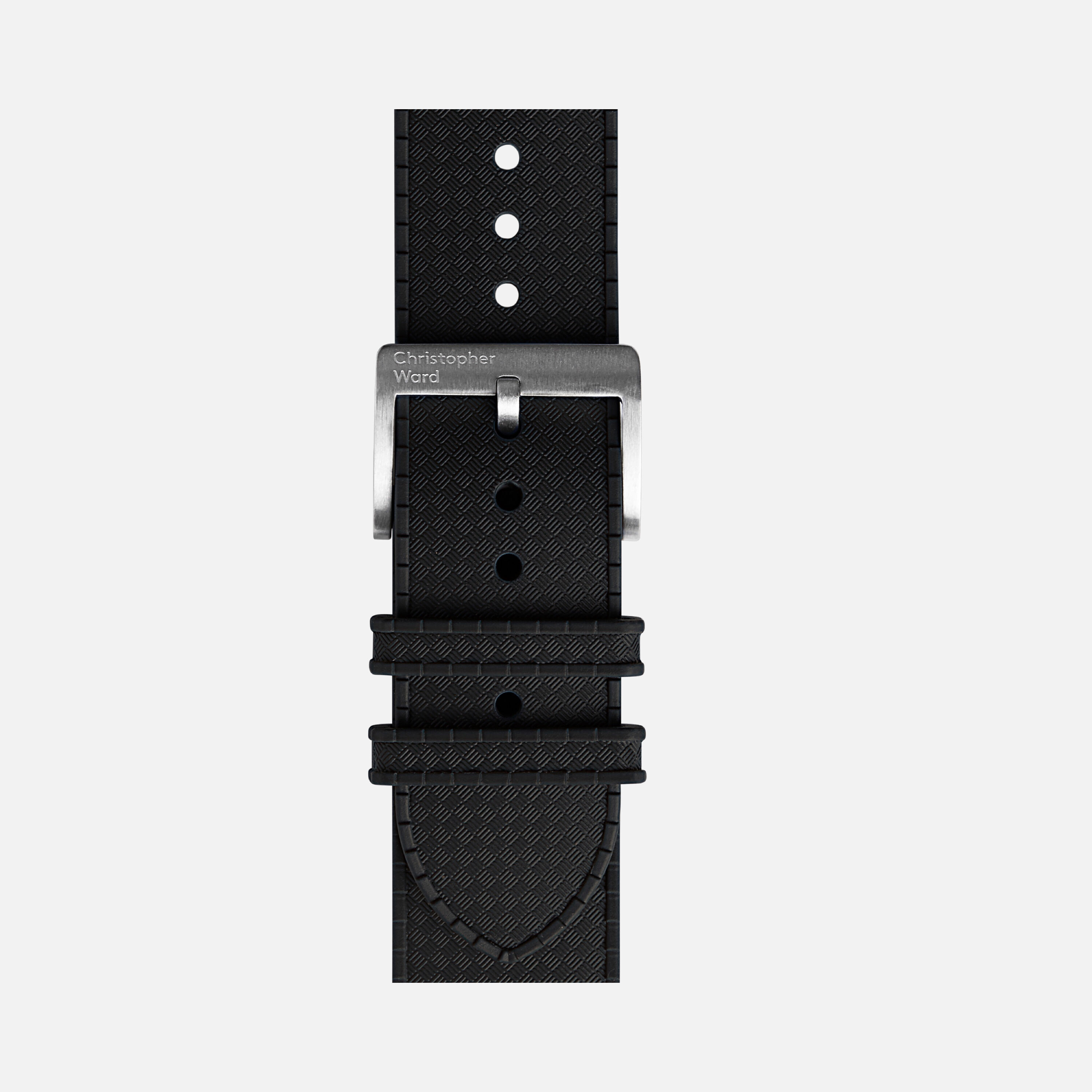 christopher ward rubber strap