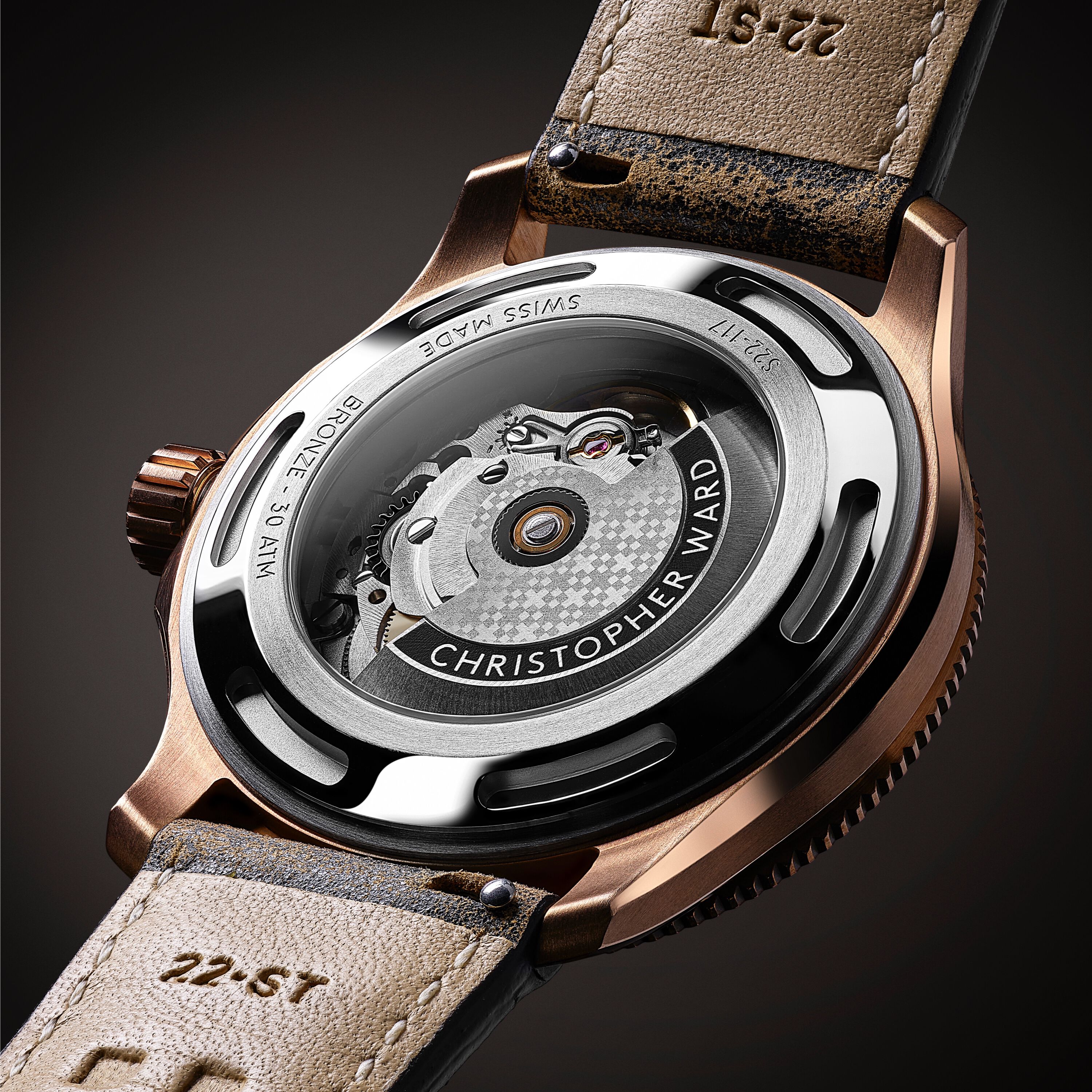 Christopher ward bronze watch cheap