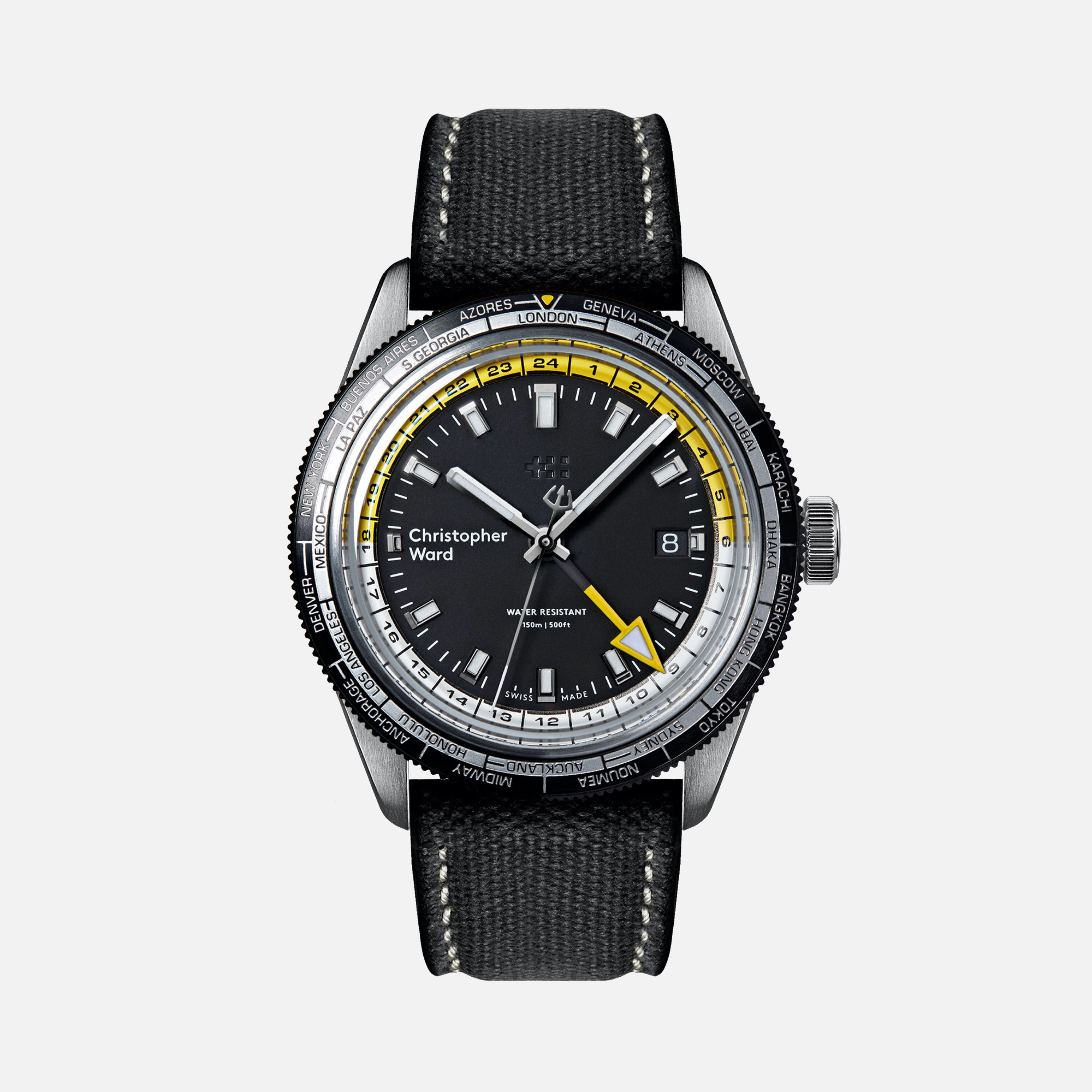 christopher ward world timer