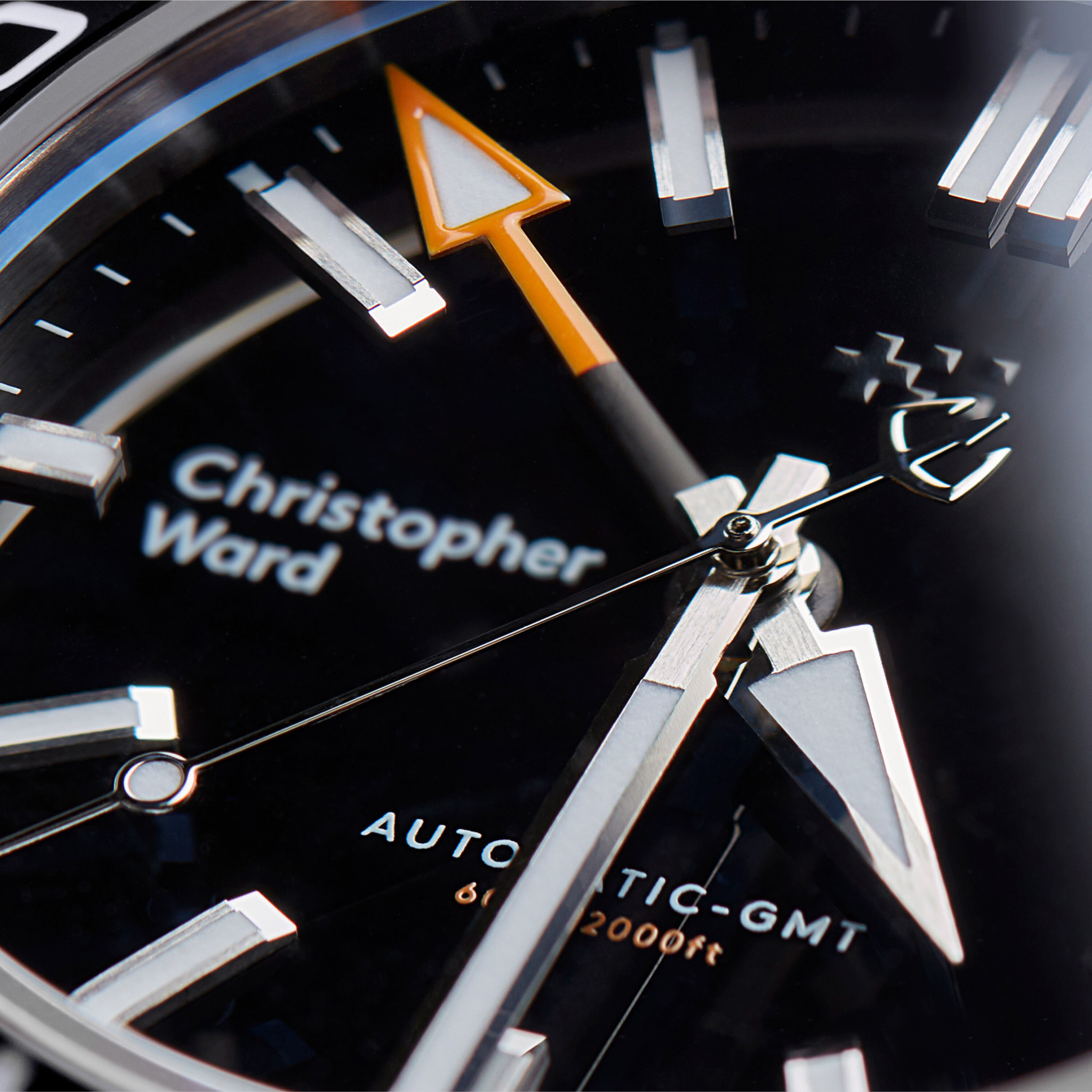 christopher ward trident gmt 38mm