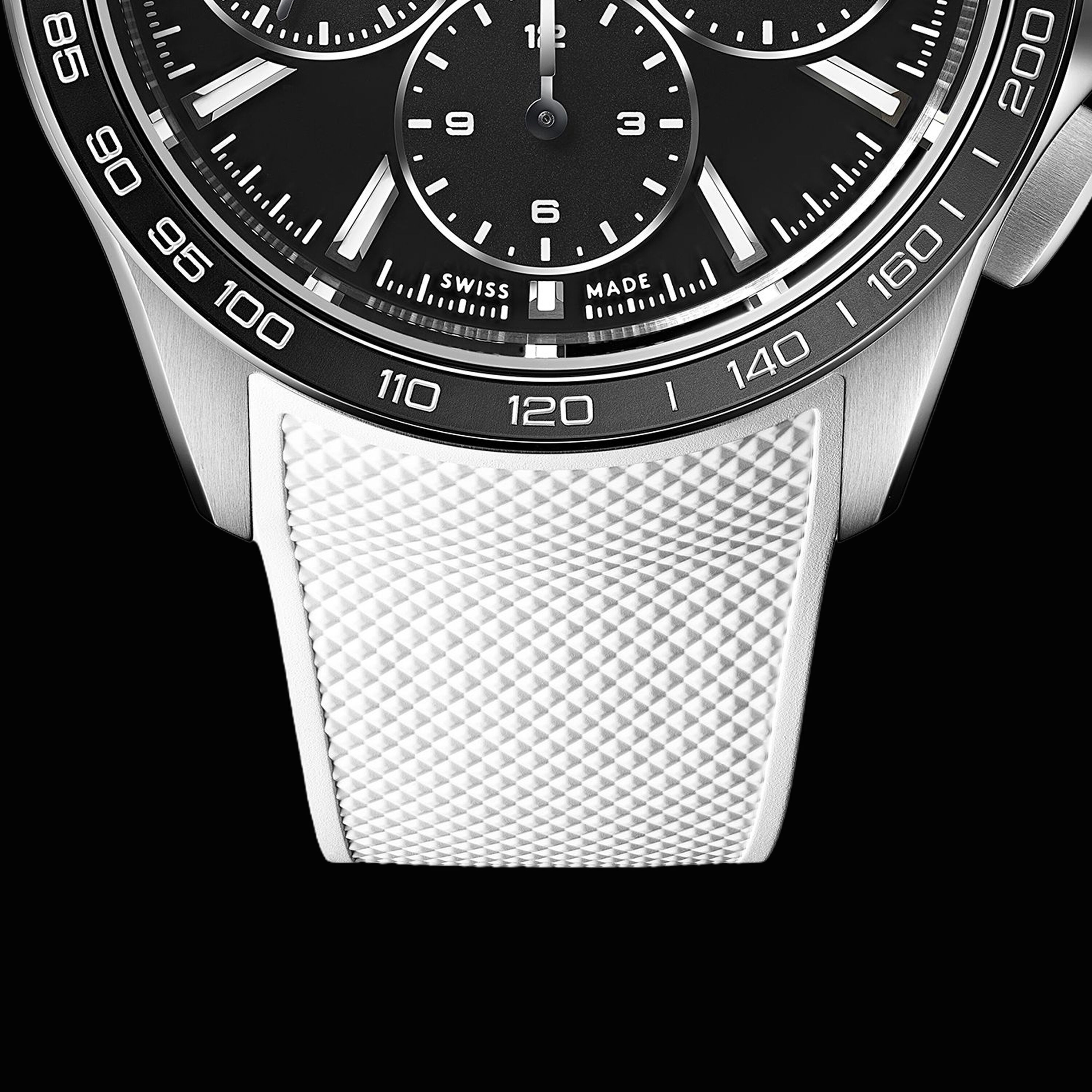 C63 Chronograph Integrated Rubber | Christopher Ward