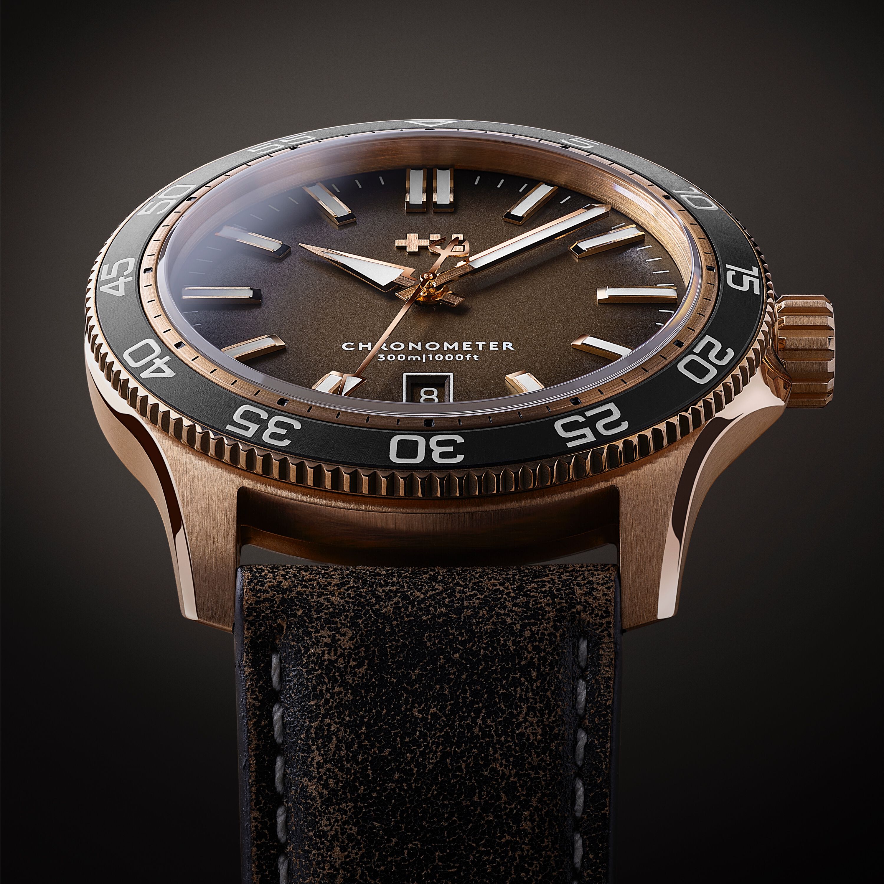 C60 Pro 300 Bronze Christopher Ward