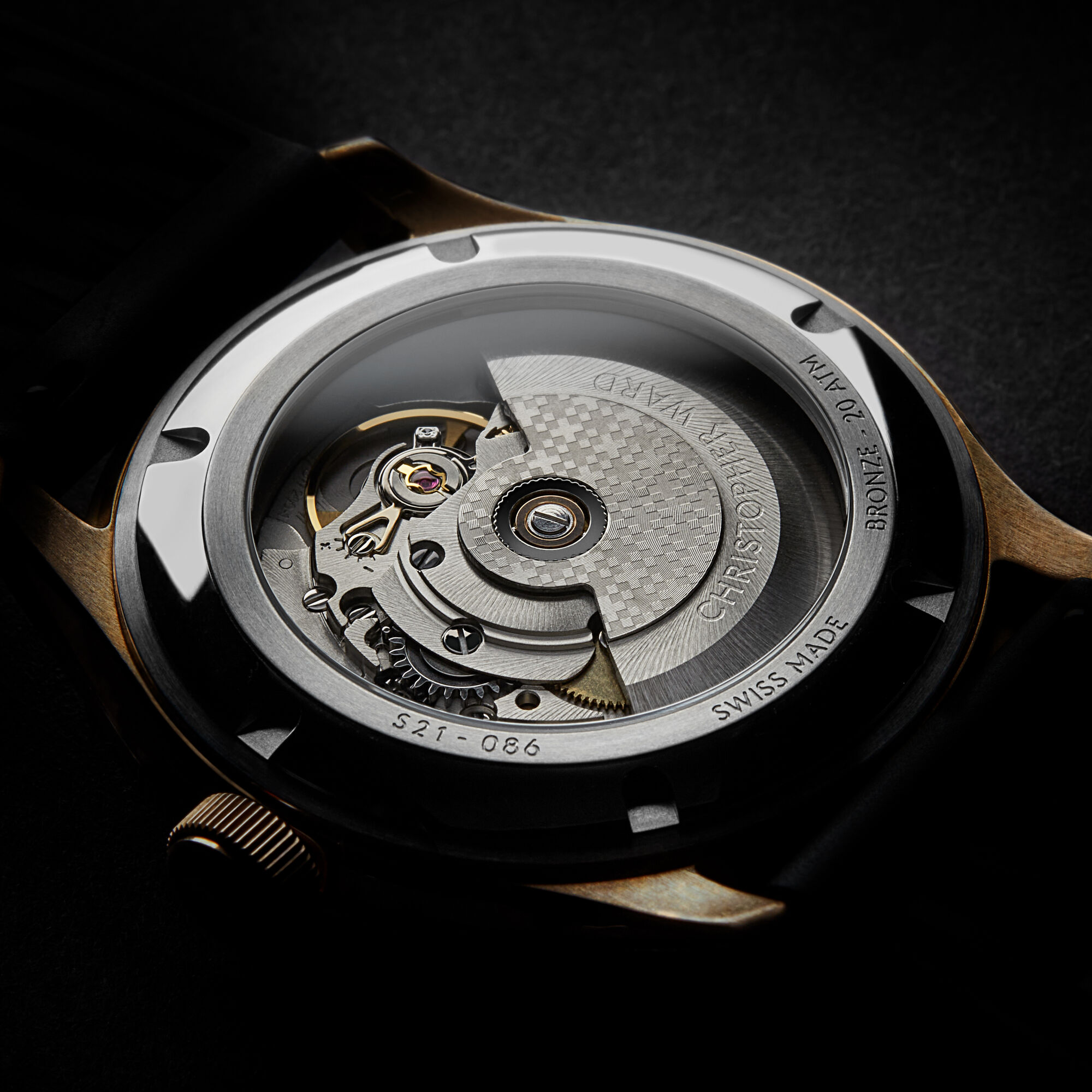 C65 Aquitaine Bronze COSC Patinated
