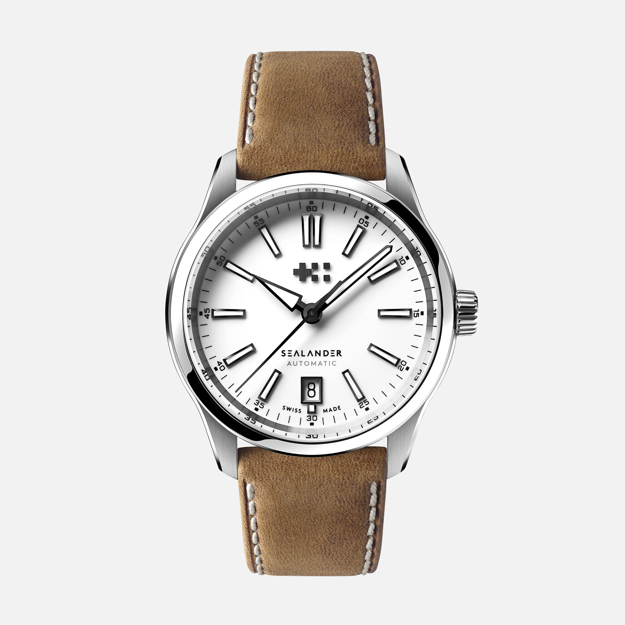 Christopher Ward C63 Sealander Automatic 39mm white dial