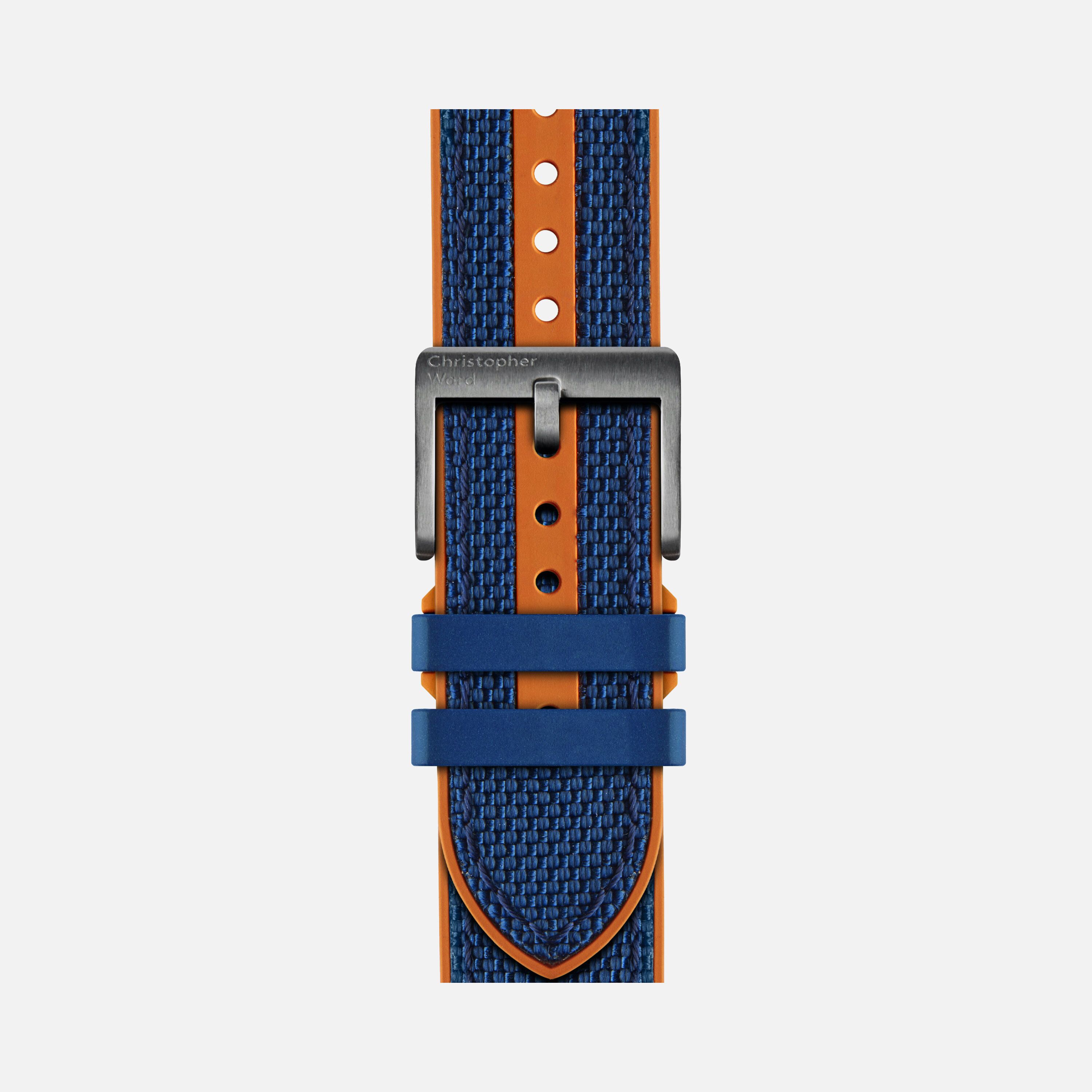 Blue and orange watch strap clearance
