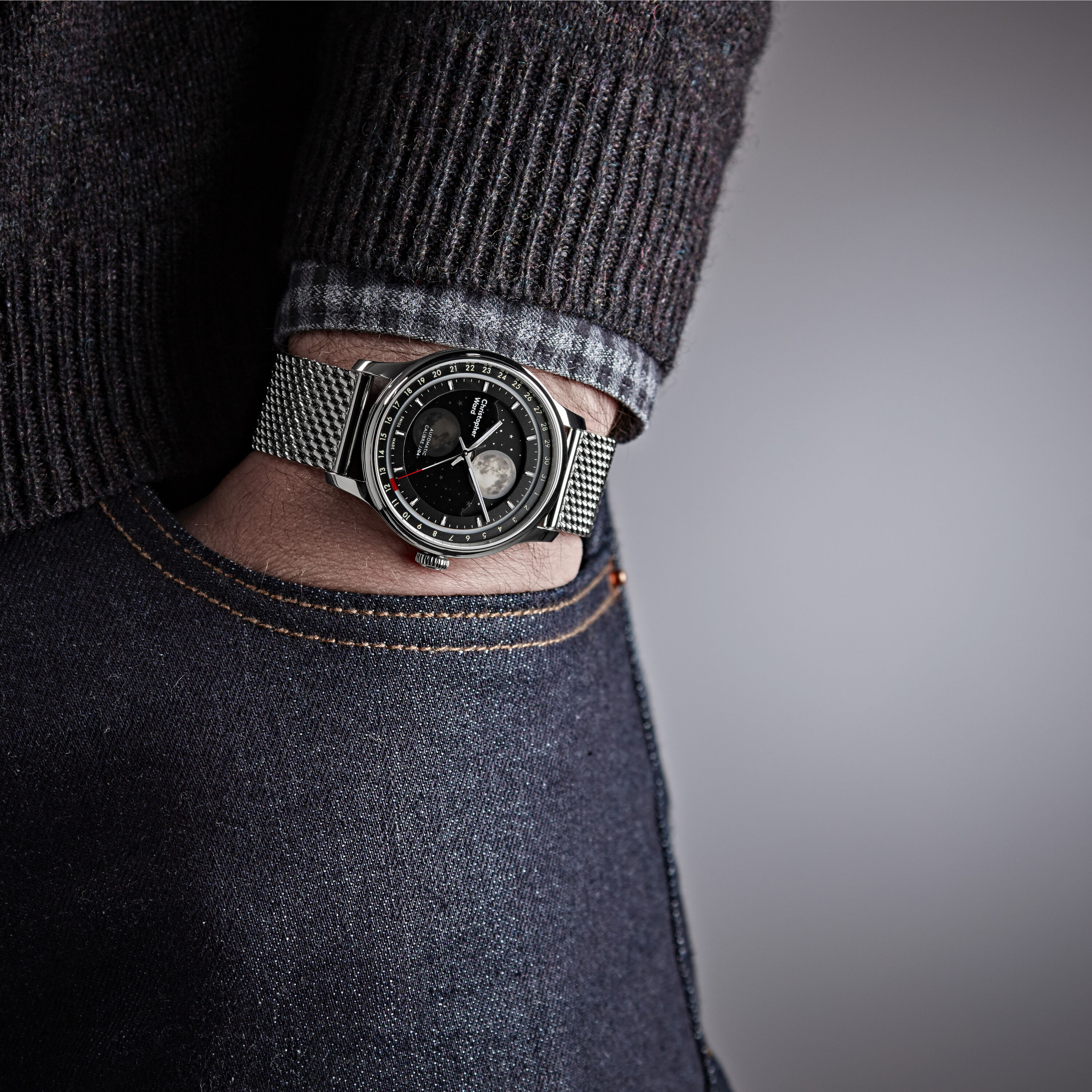 C01 Moonphase 37 British Watchmakers | Christopher Ward