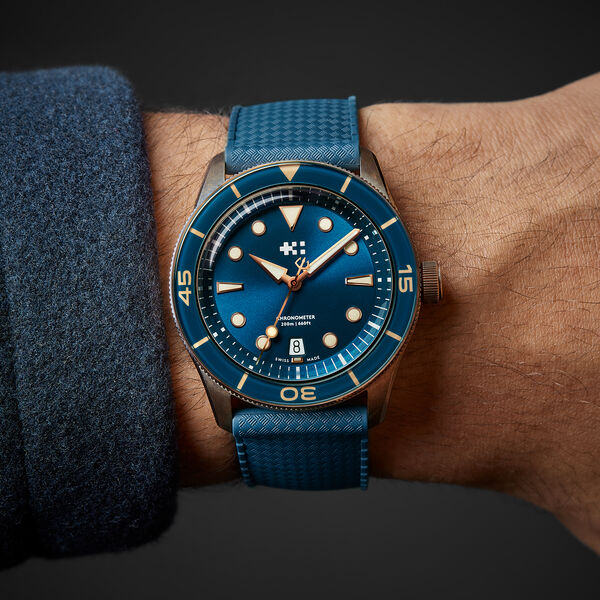 C65 Aquitaine Bronze COSC Patinated