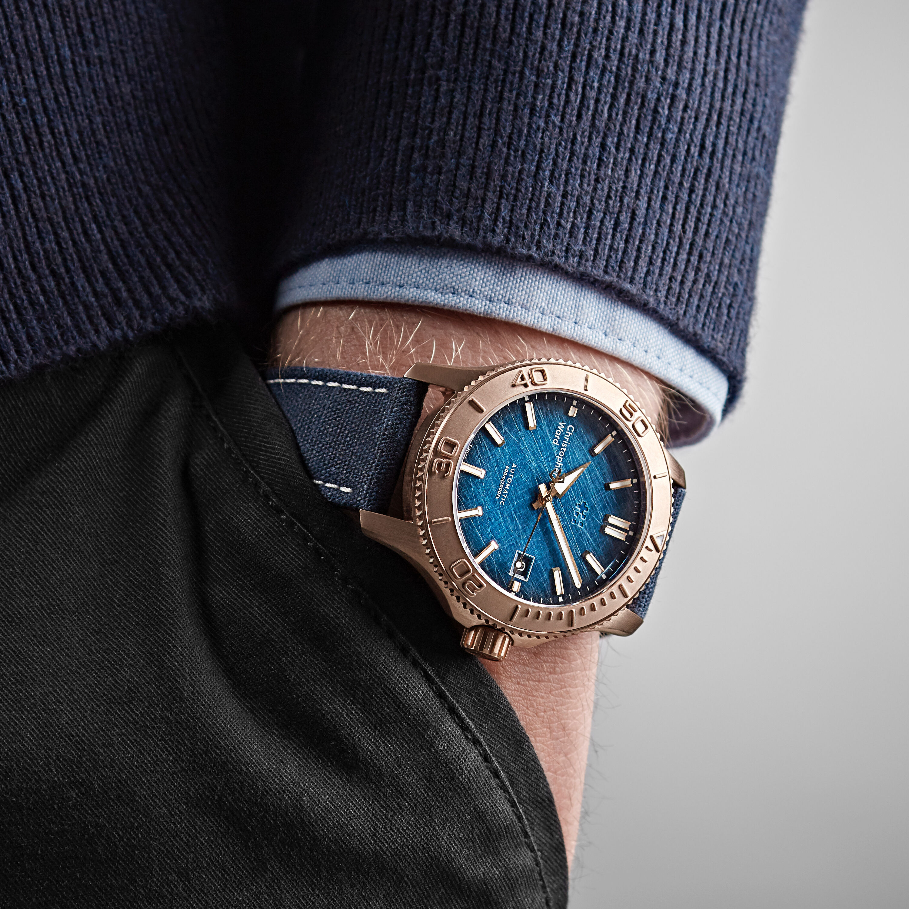 Christopher ward trident bronze clearance
