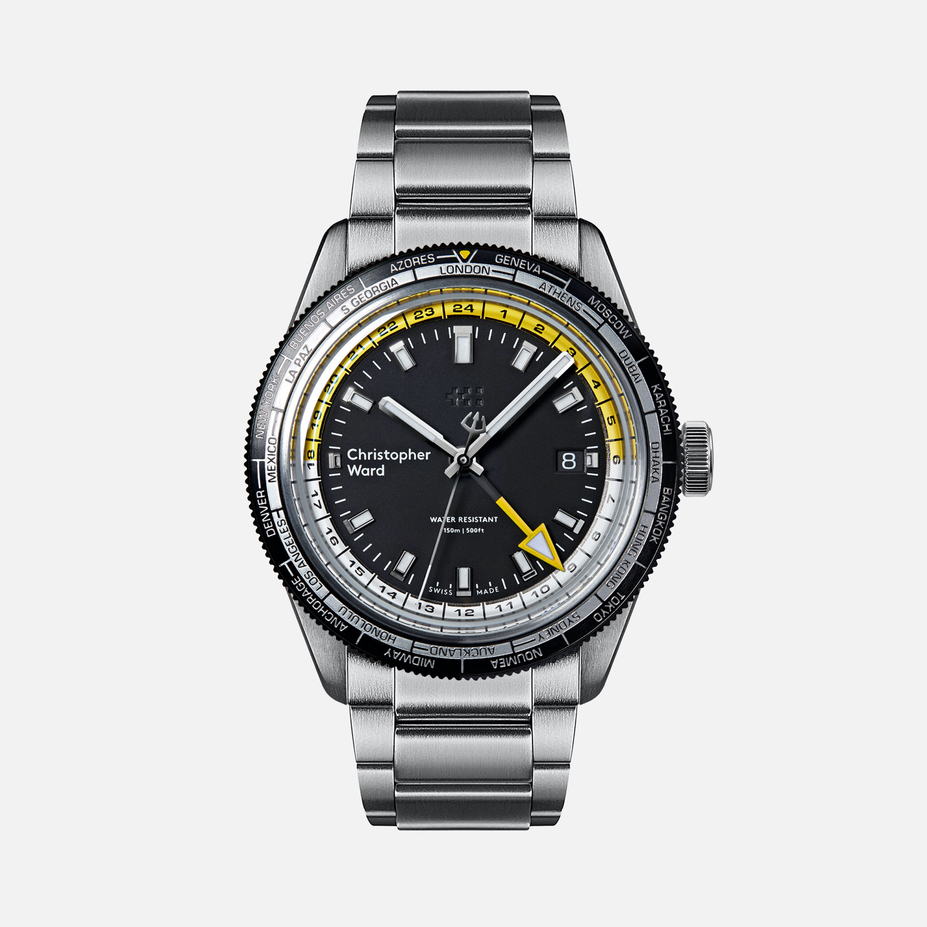 christopher ward world timer