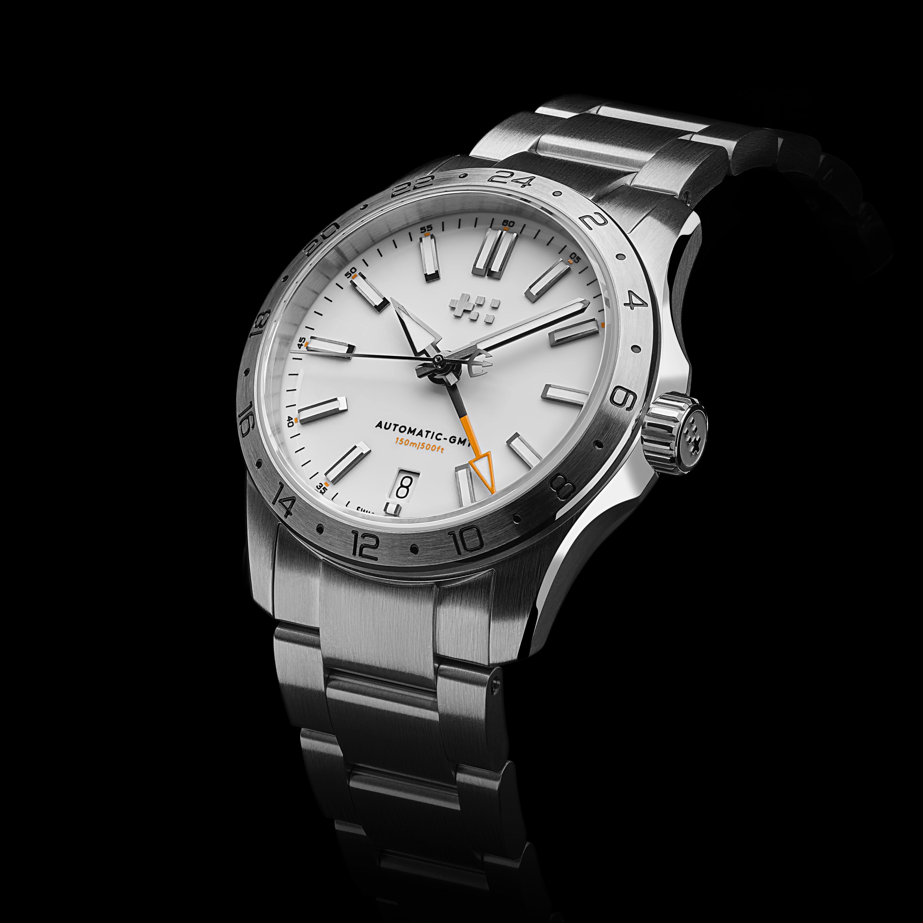 Christopher ward c60 gmt on sale white