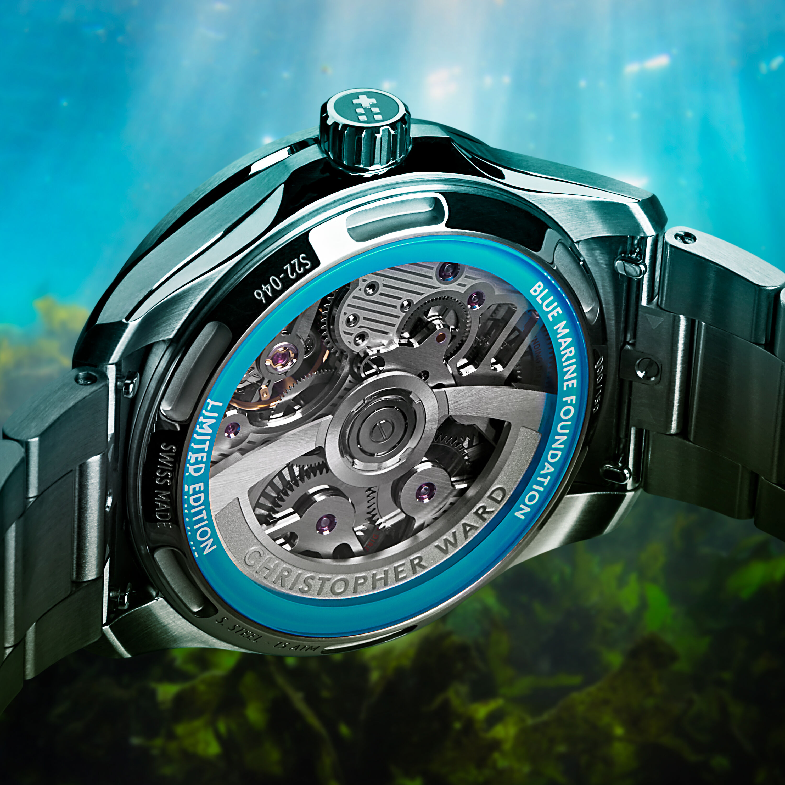 C63 SH21 Blue Marine | Christopher Ward