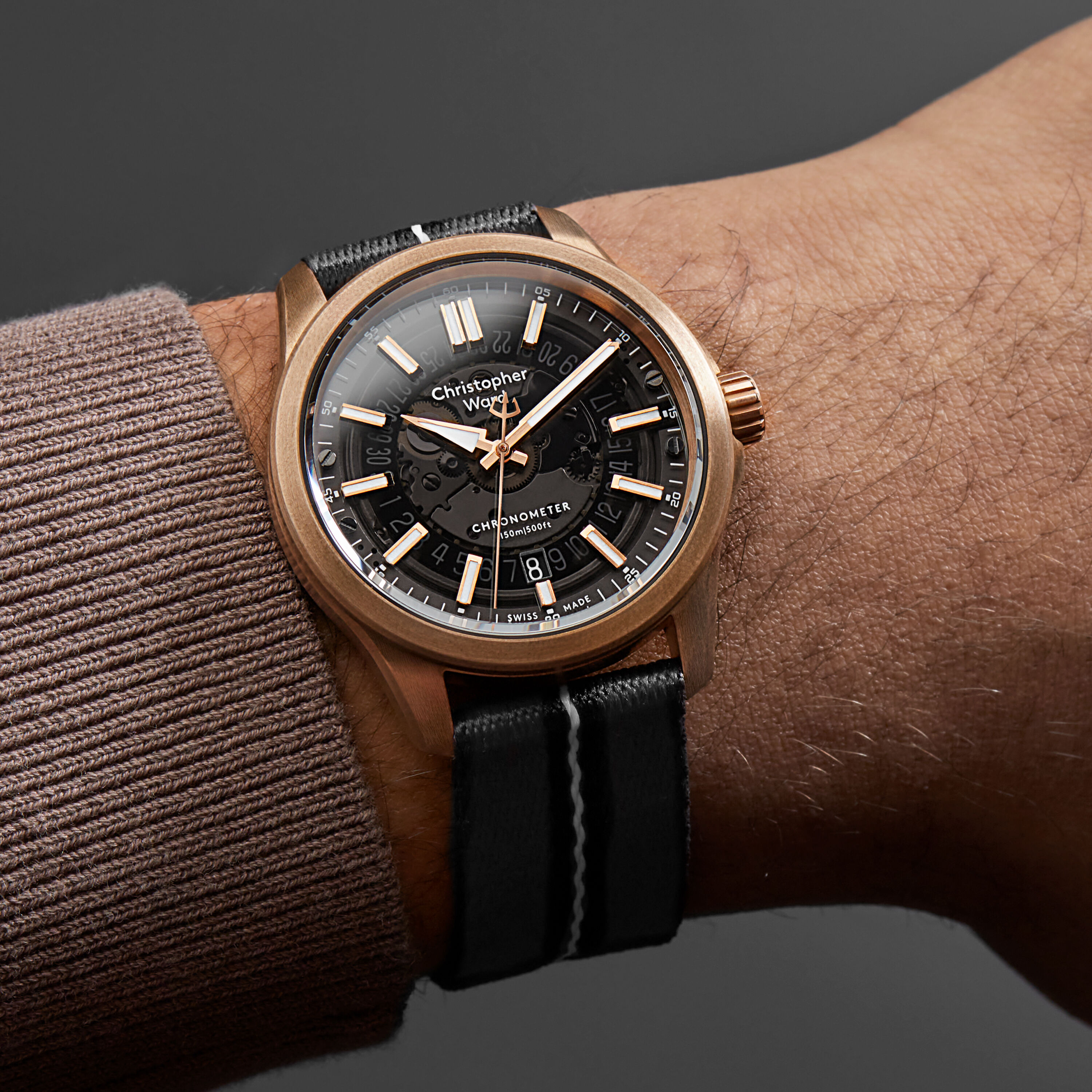 Bronze christopher ward best sale
