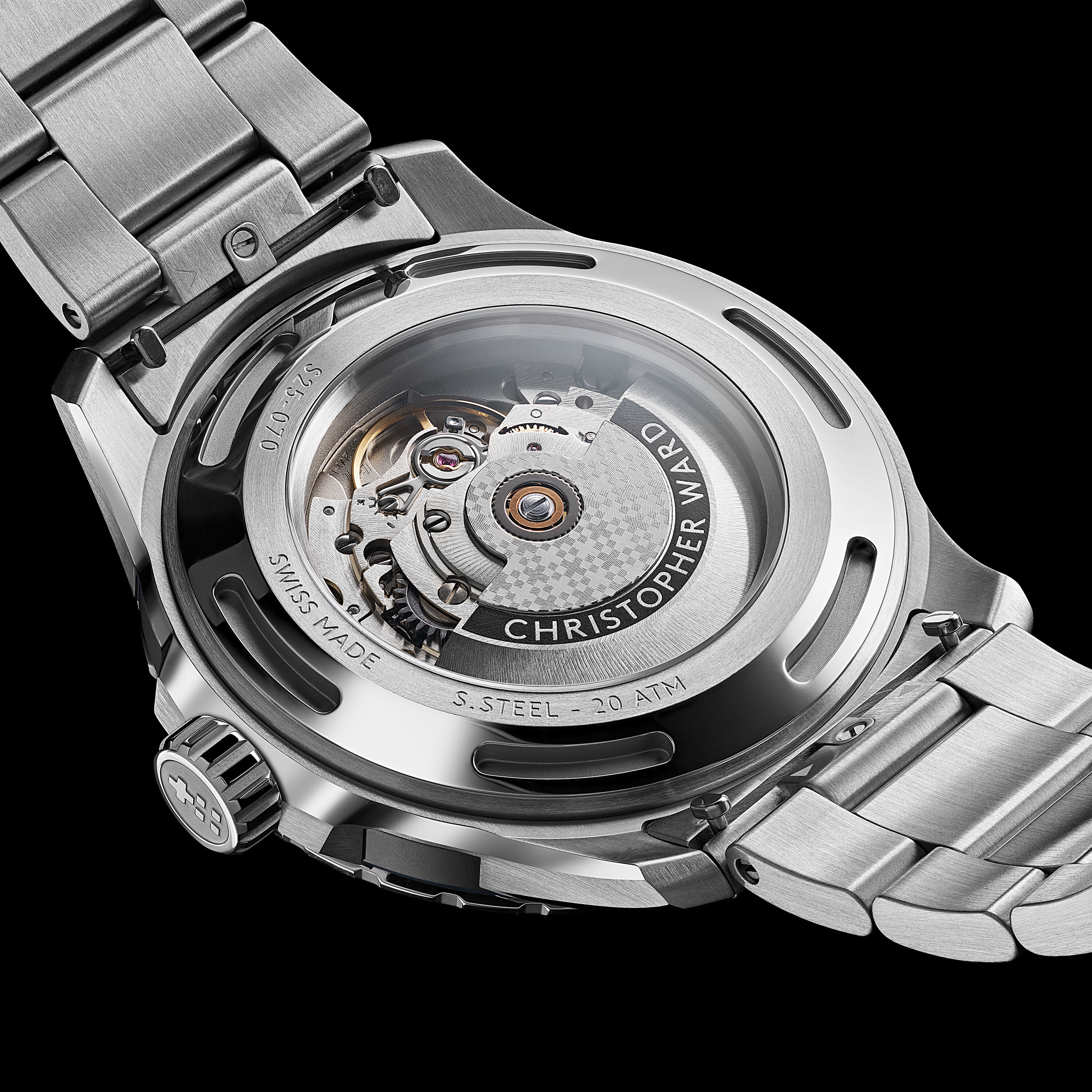 C60 Trident Reef Bader - 44mm | Christopher Ward