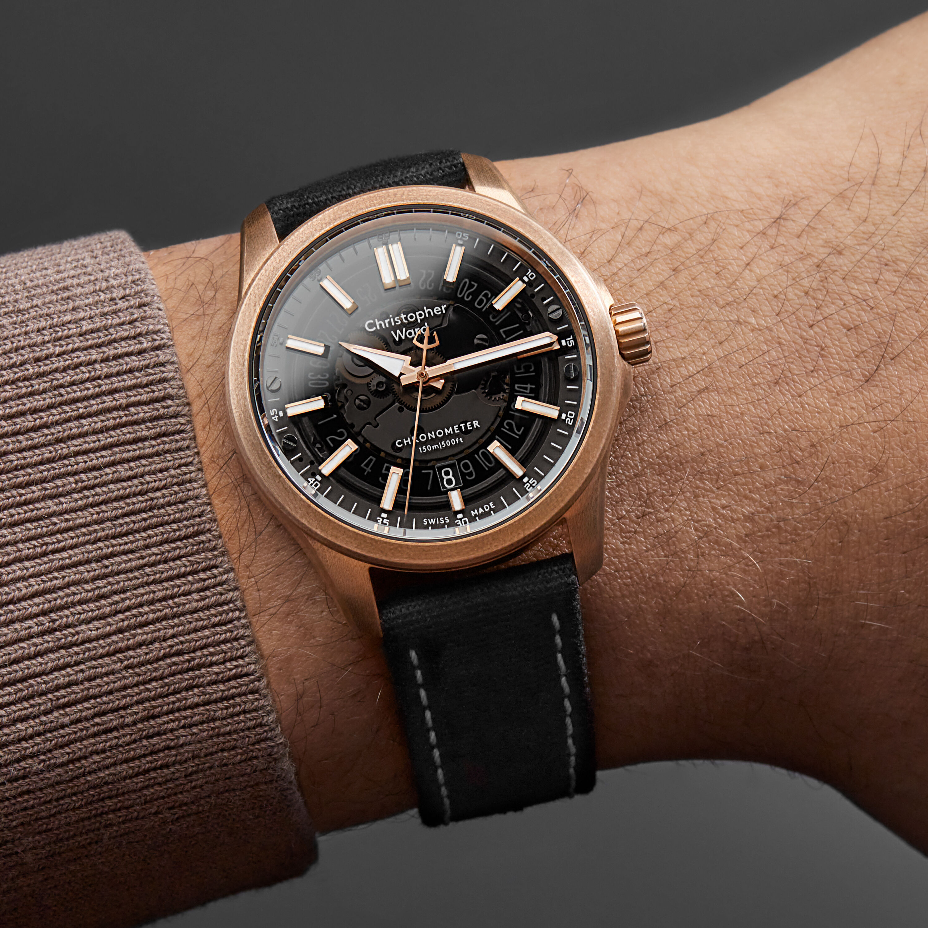 Christopher ward deals c60 bronze