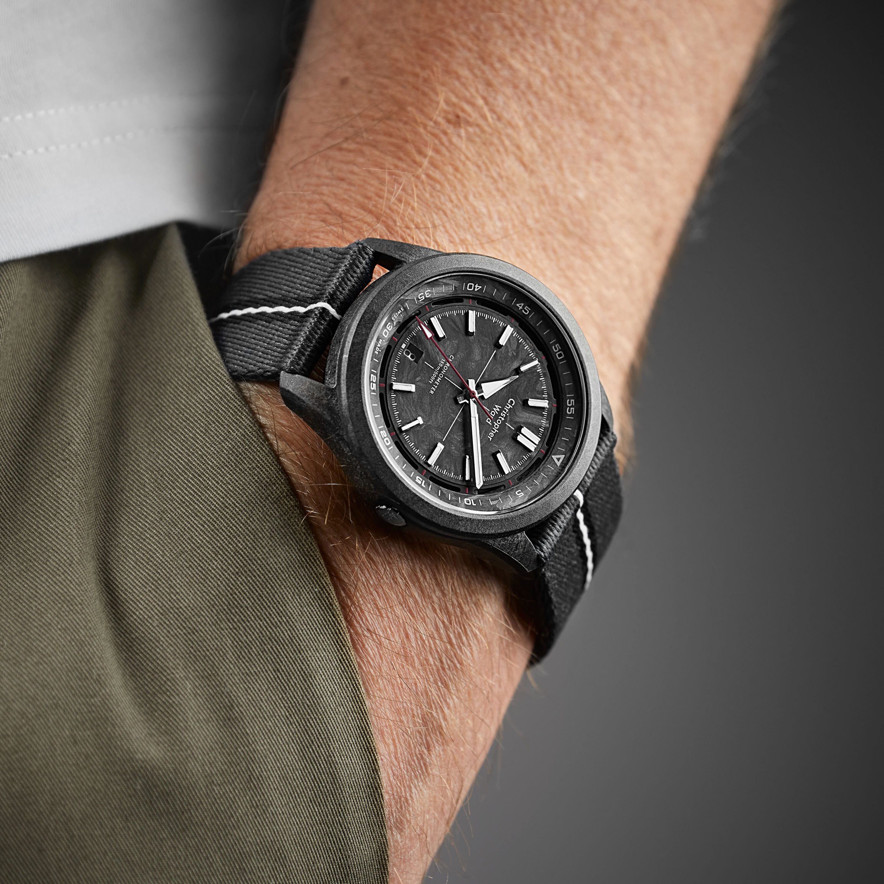 Swiss watch christopher hot sale ward