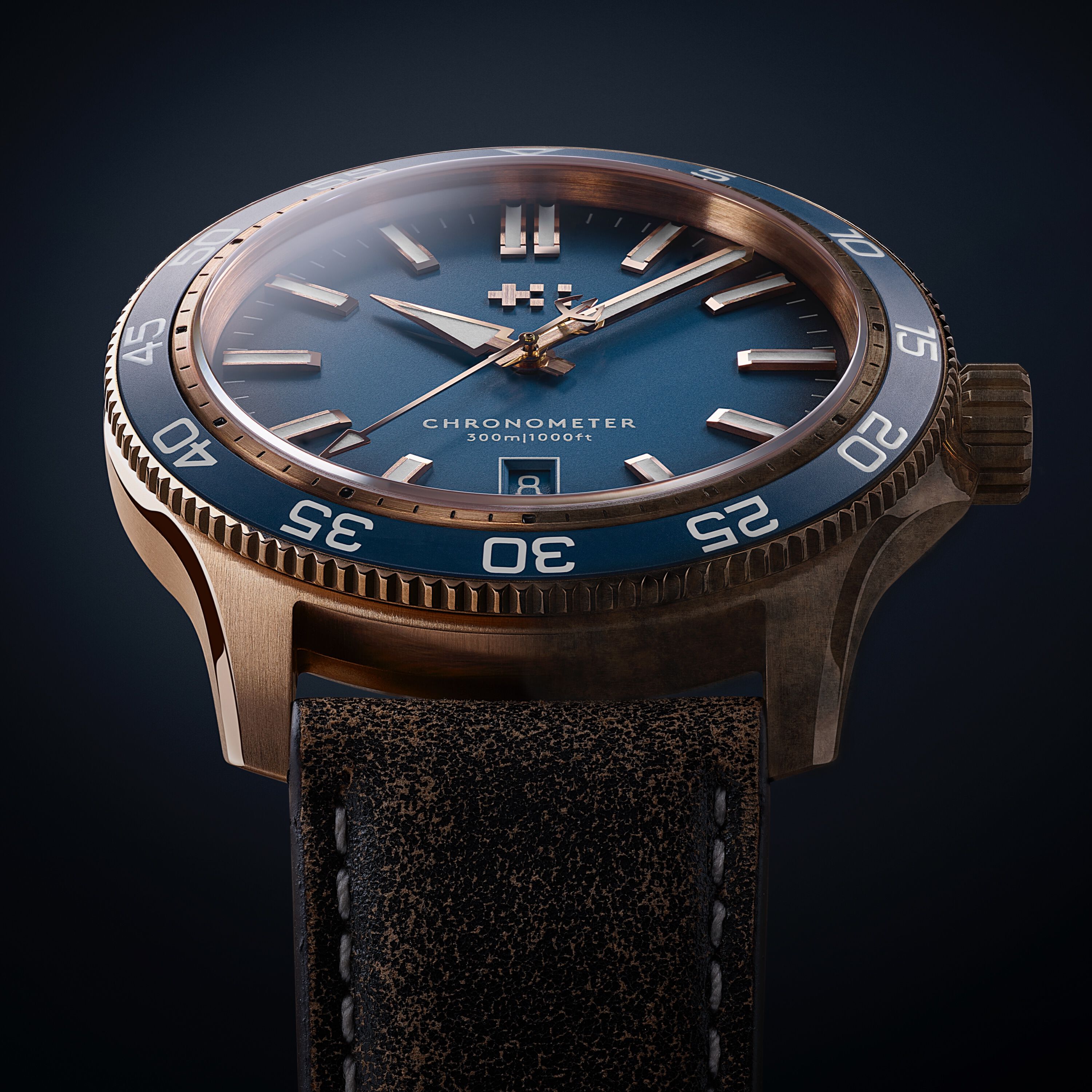 C60 Pro 300 Bronze Christopher Ward
