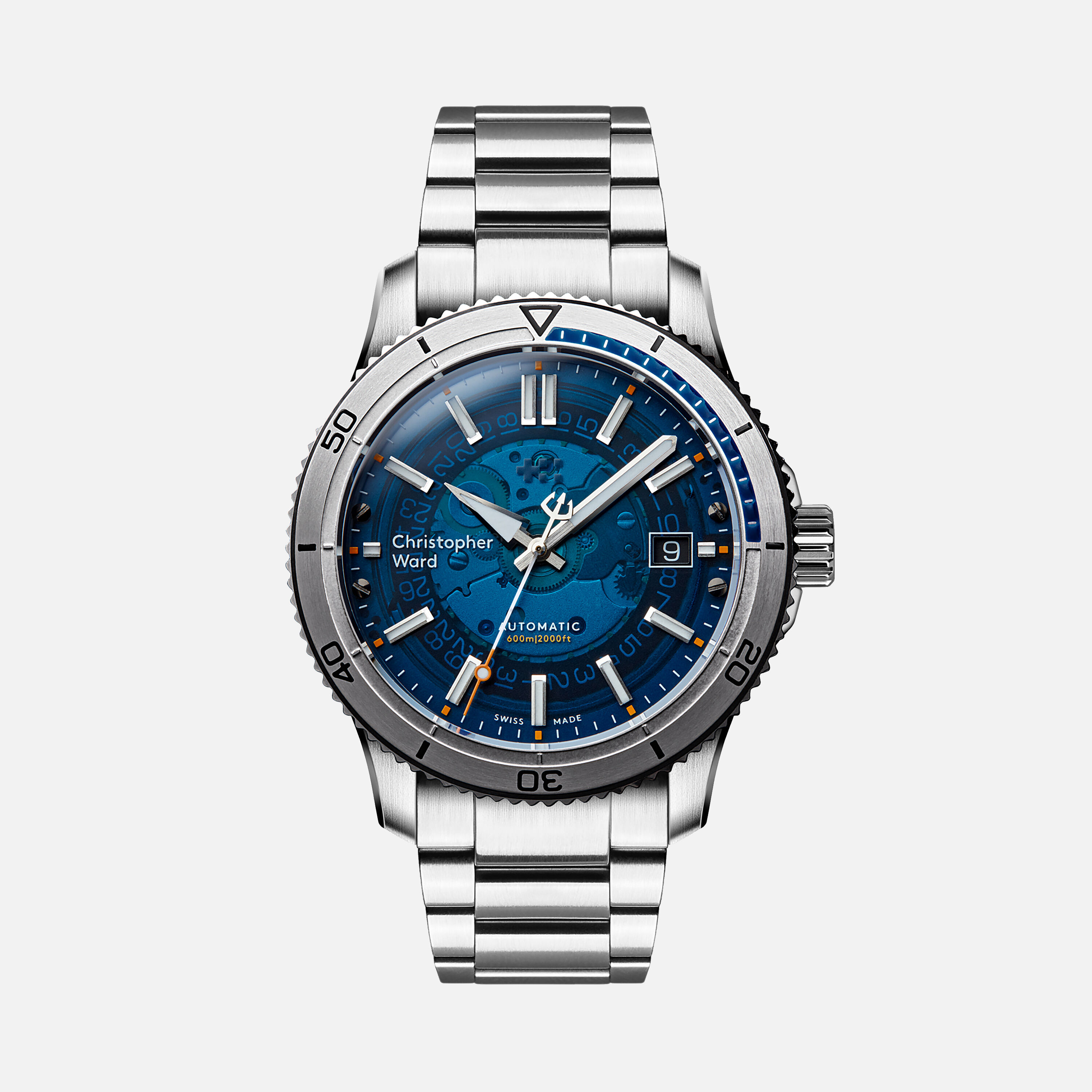 【極美品】日本未発売　サファイア文字盤　Christopher Ward C60