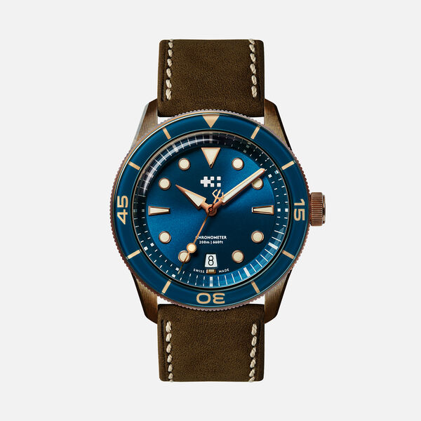 C65 Aquitaine Bronze COSC Patinated