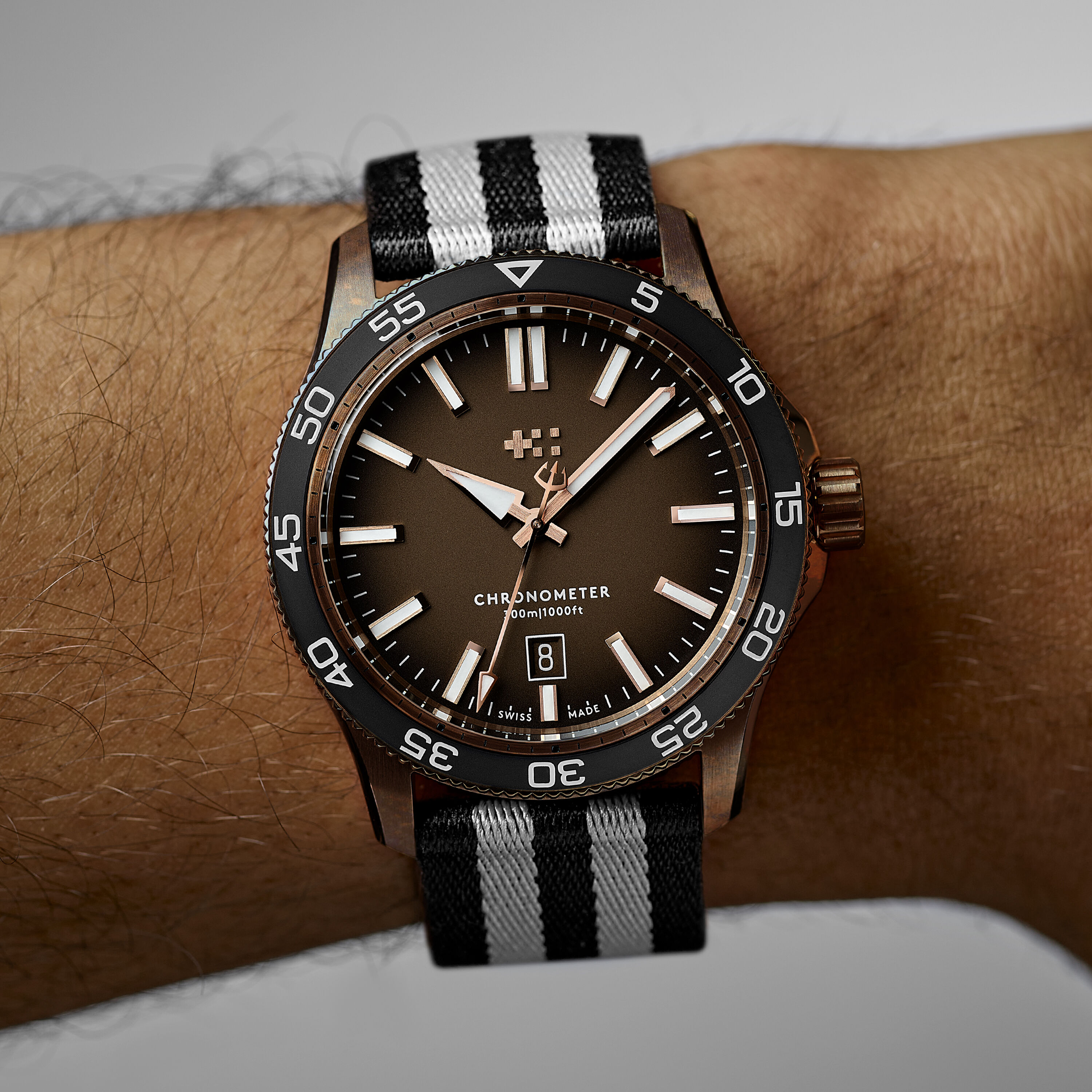 C60 Pro 300 Bronze Patinated | Christopher Ward