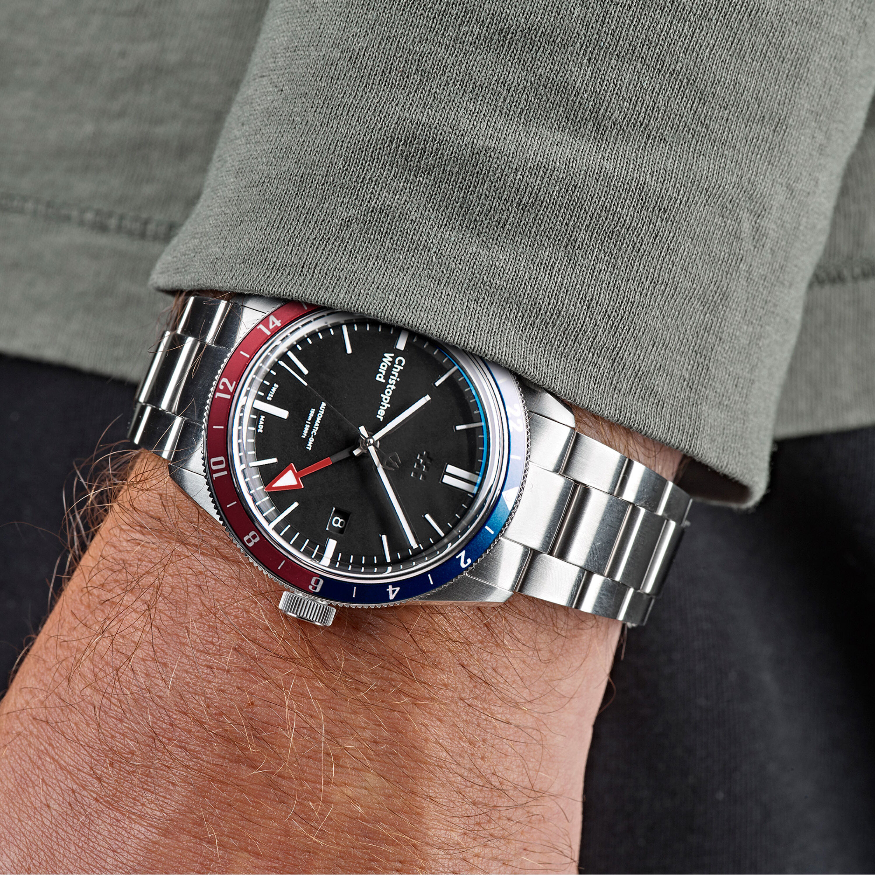 christopher ward c65 gmt pepsi