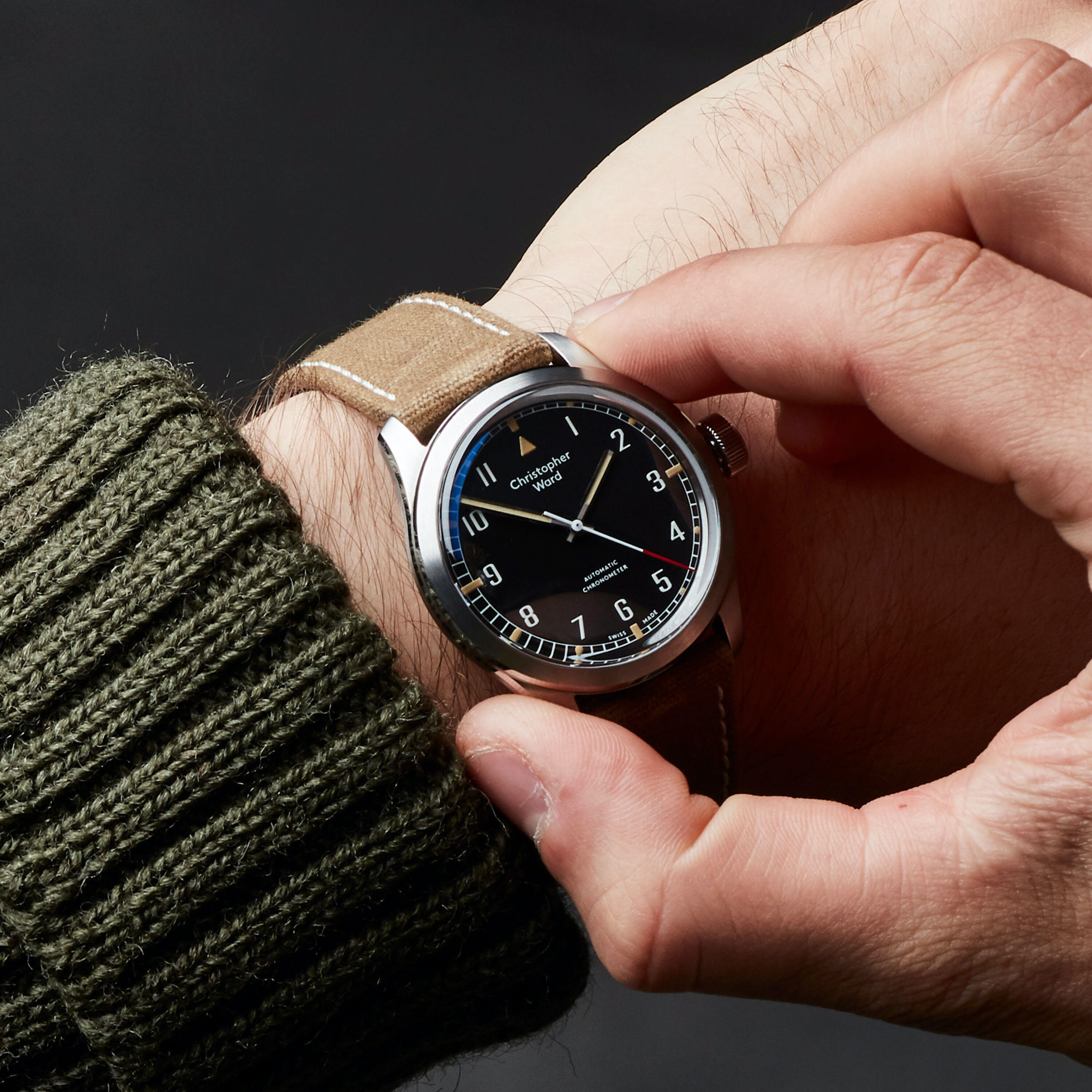 Christopher ward shop watch strap