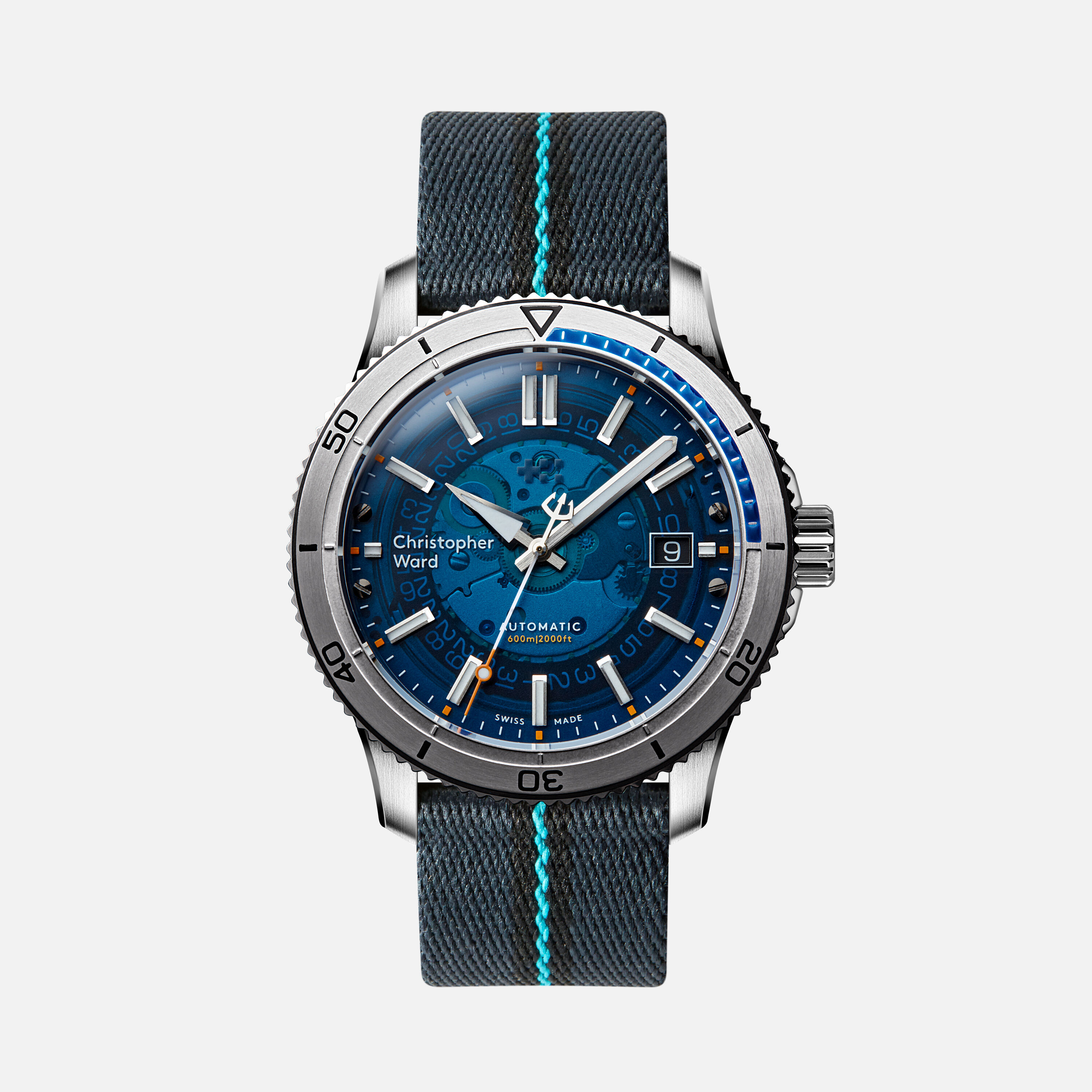 【極美品】日本未発売　サファイア文字盤　Christopher Ward C60