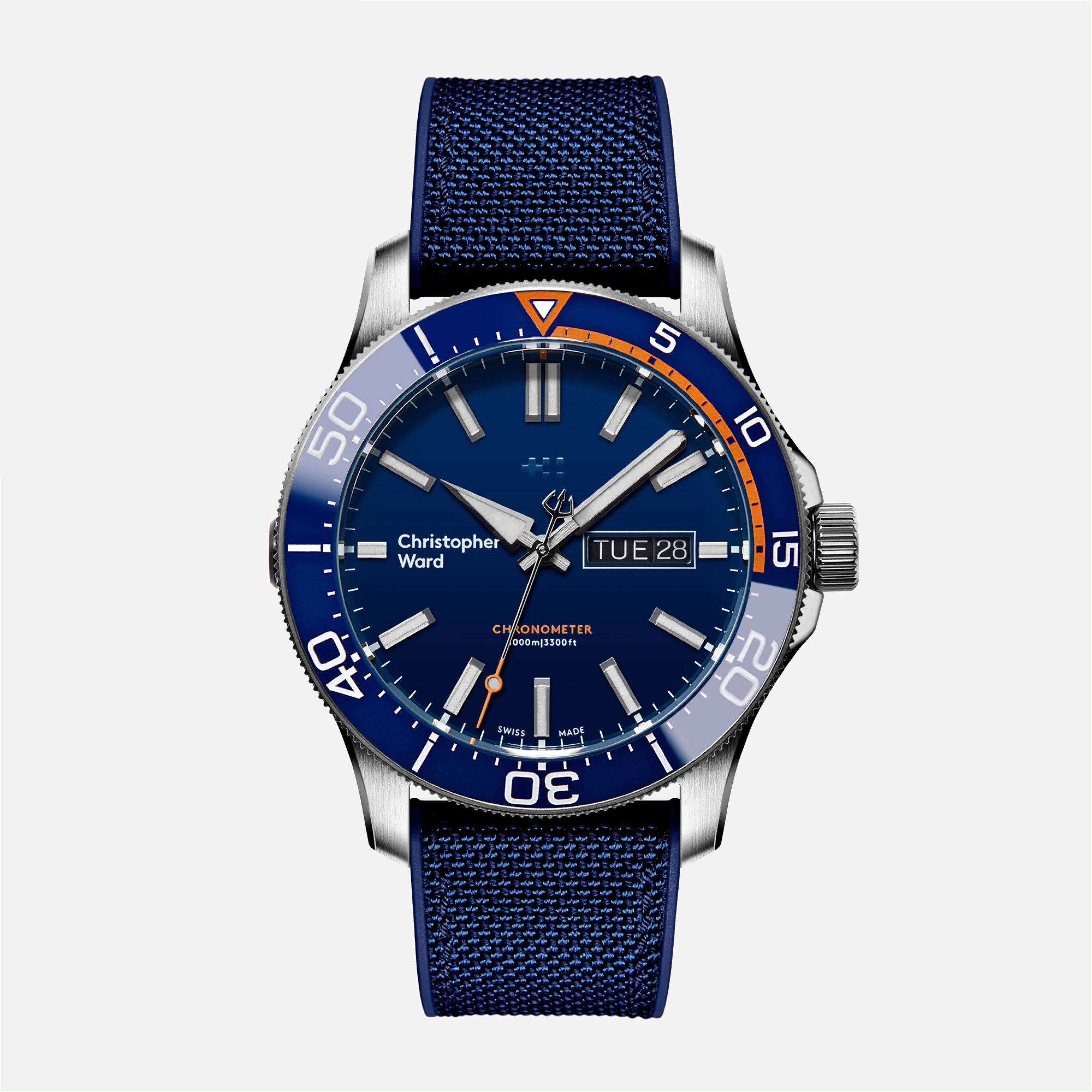 Watch brand with new arrivals trident logo