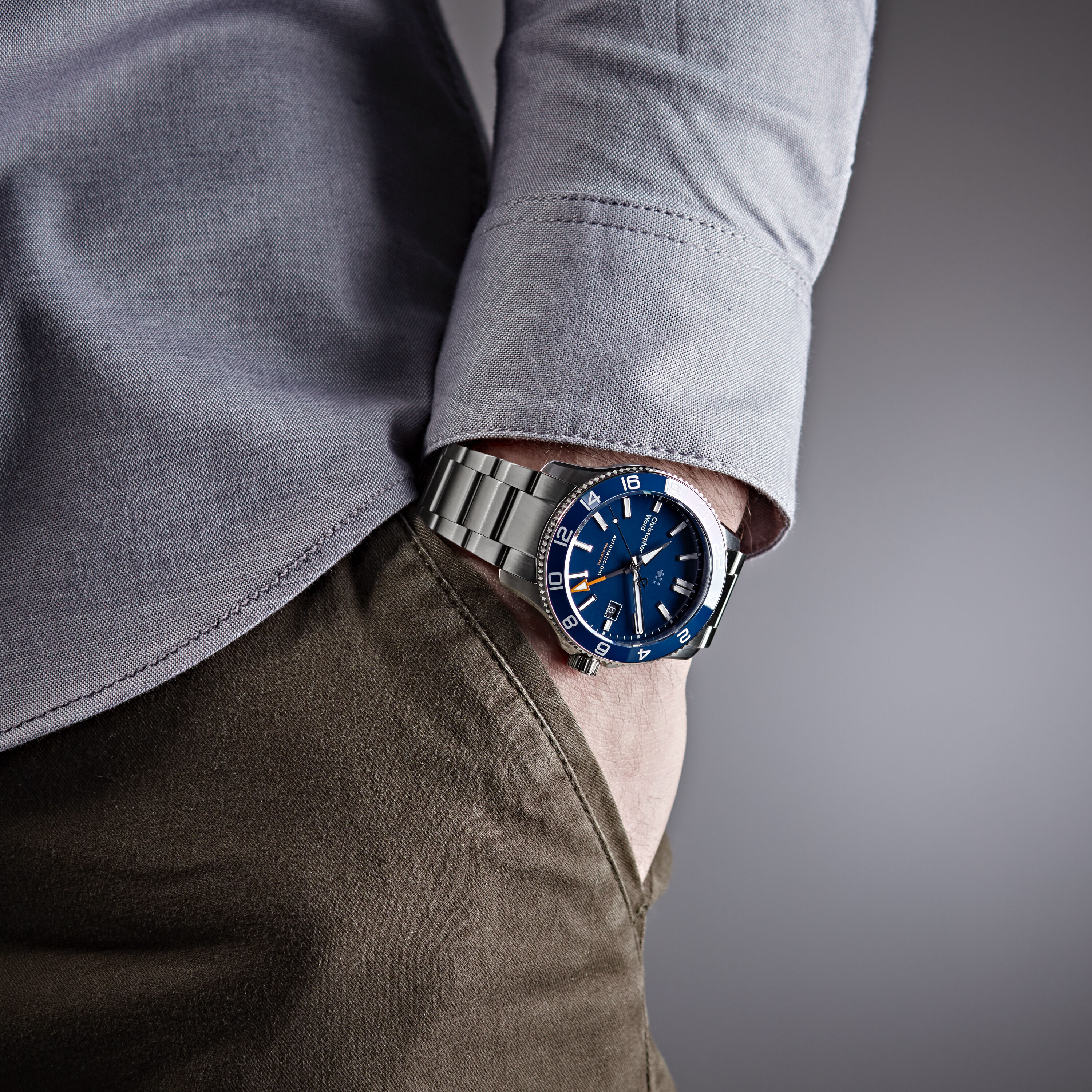 christopher ward c60 blue
