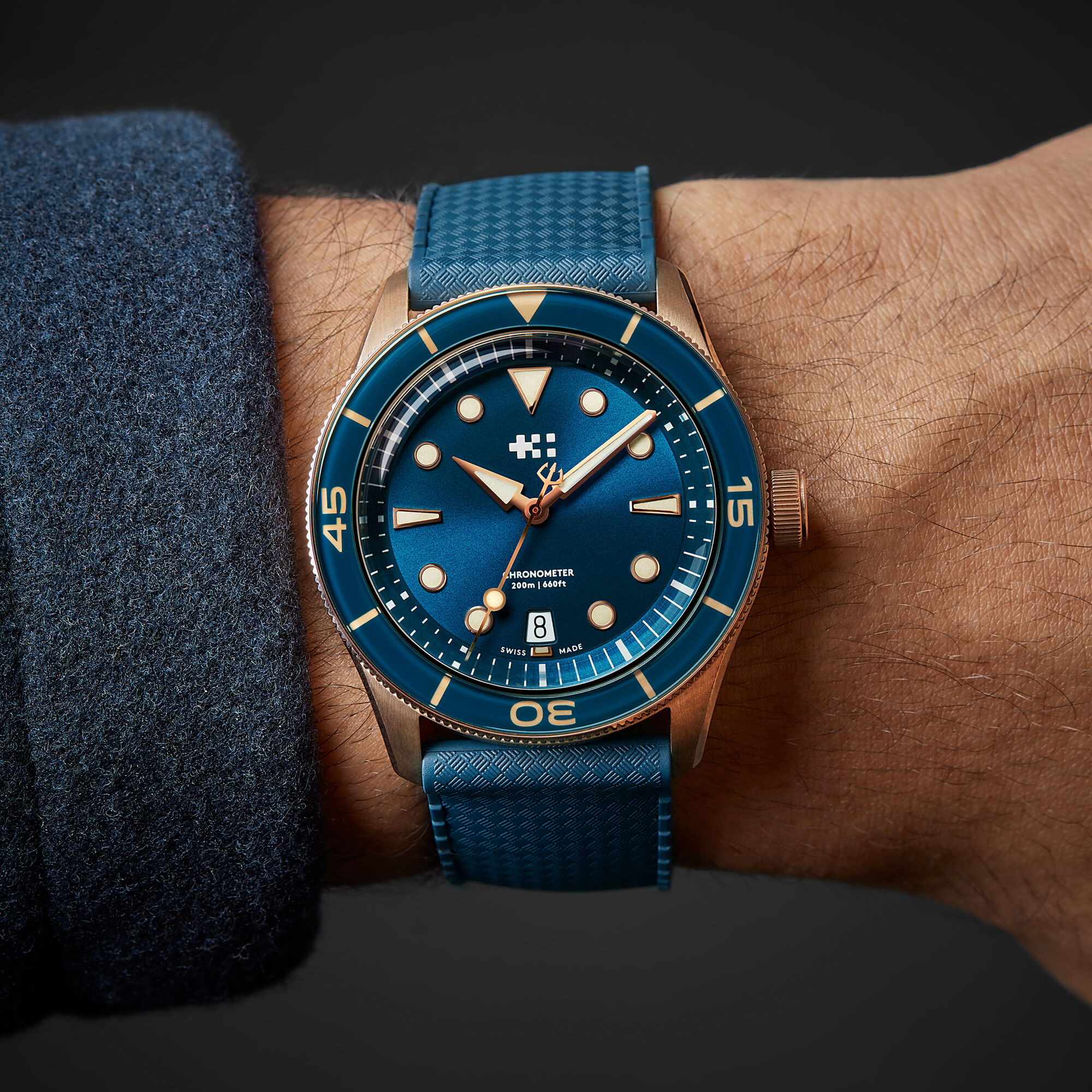 C65 Aquitaine Bronze COSC Christopher Ward