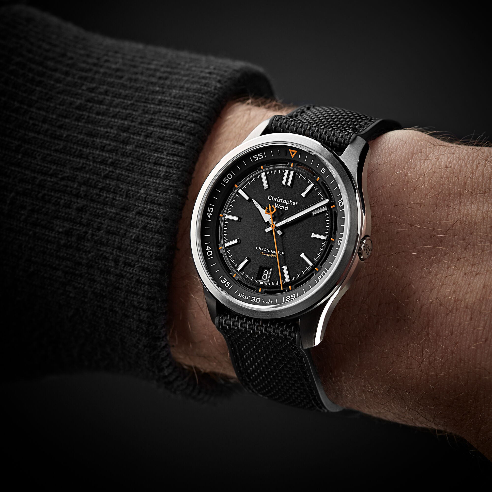 christopher ward hybrid strap