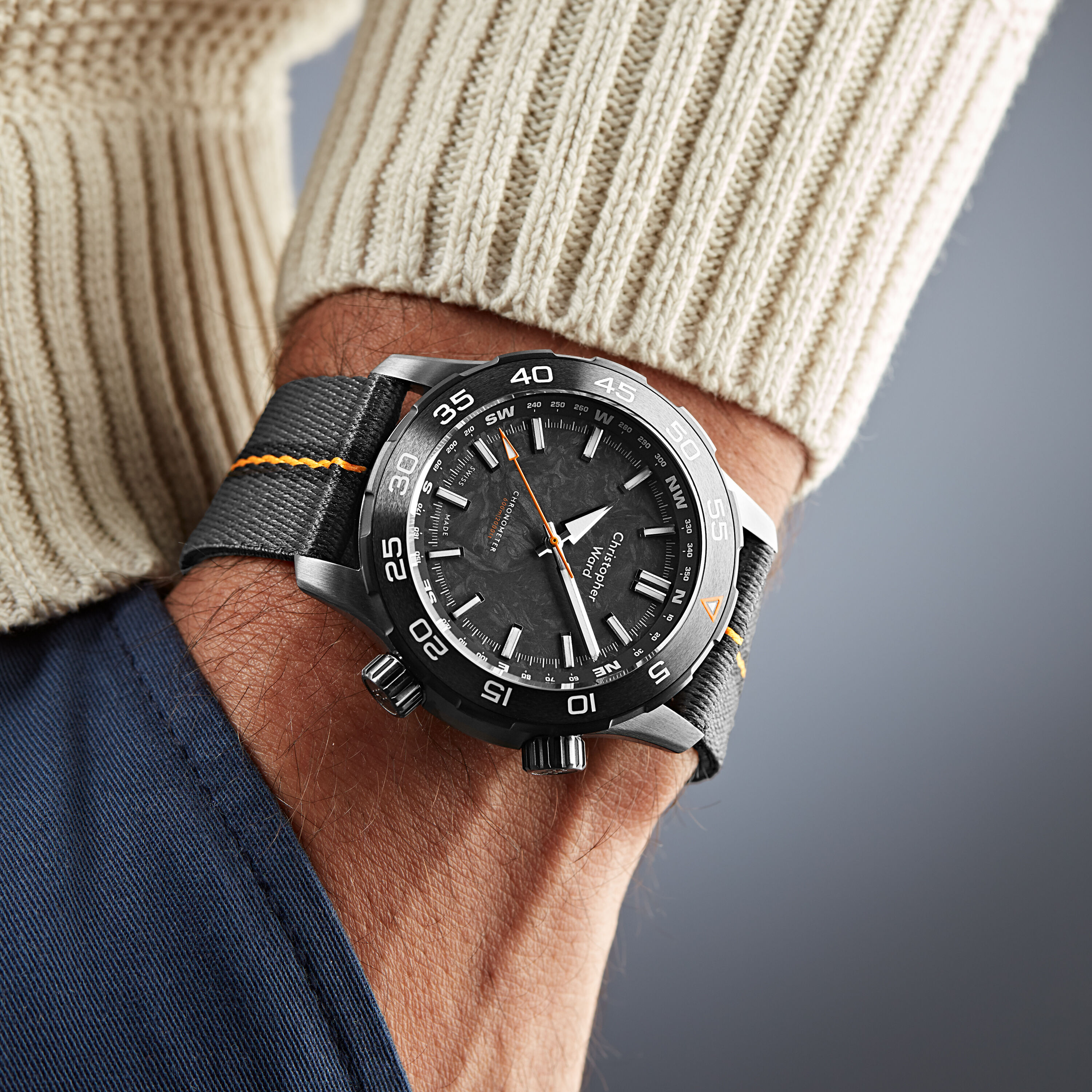 Christopher ward shop c3 morgan chronograph
