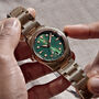C65 Dune Bronze COSC Patinated