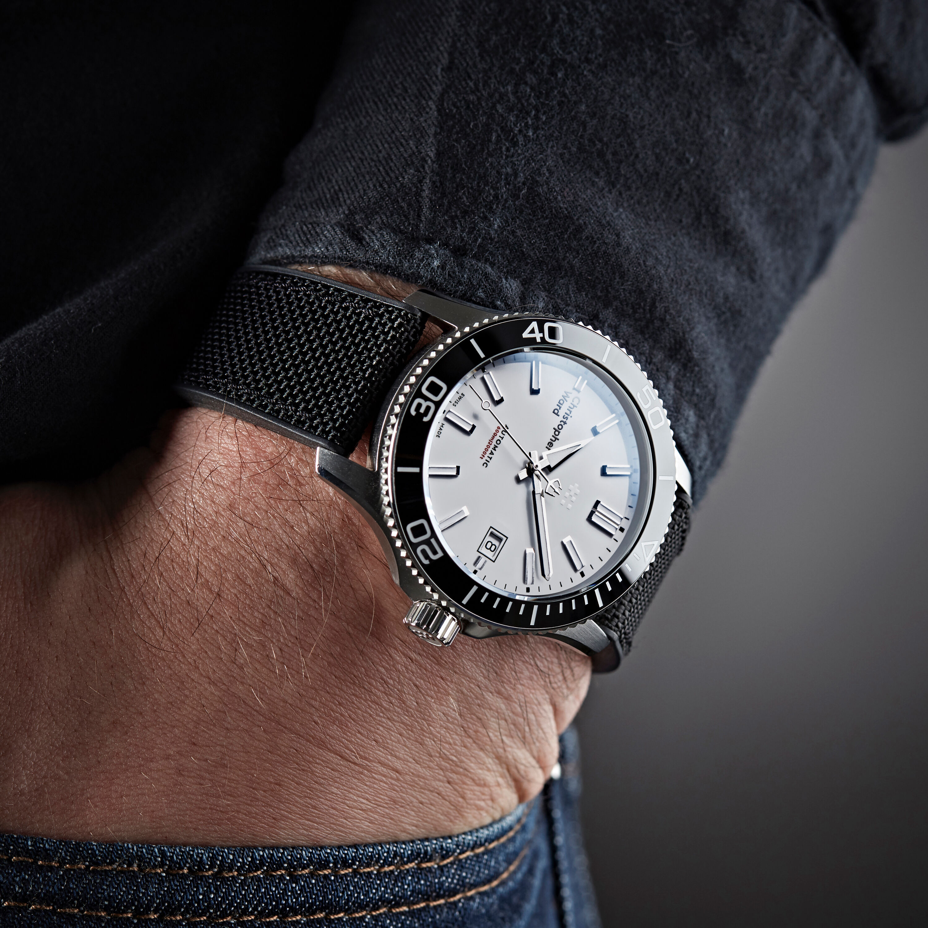Swiss watch christopher ward clearance