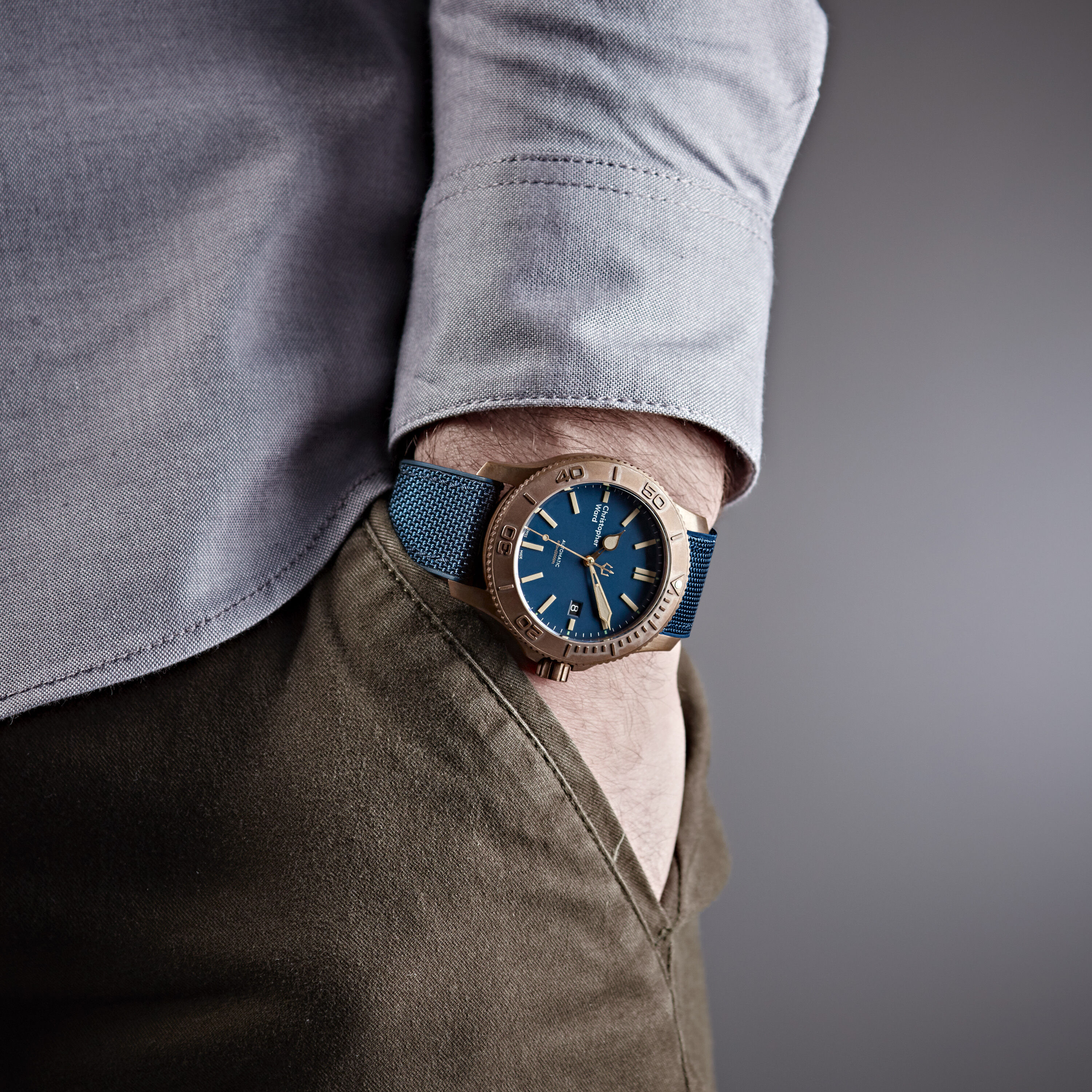 christopher ward hybrid strap
