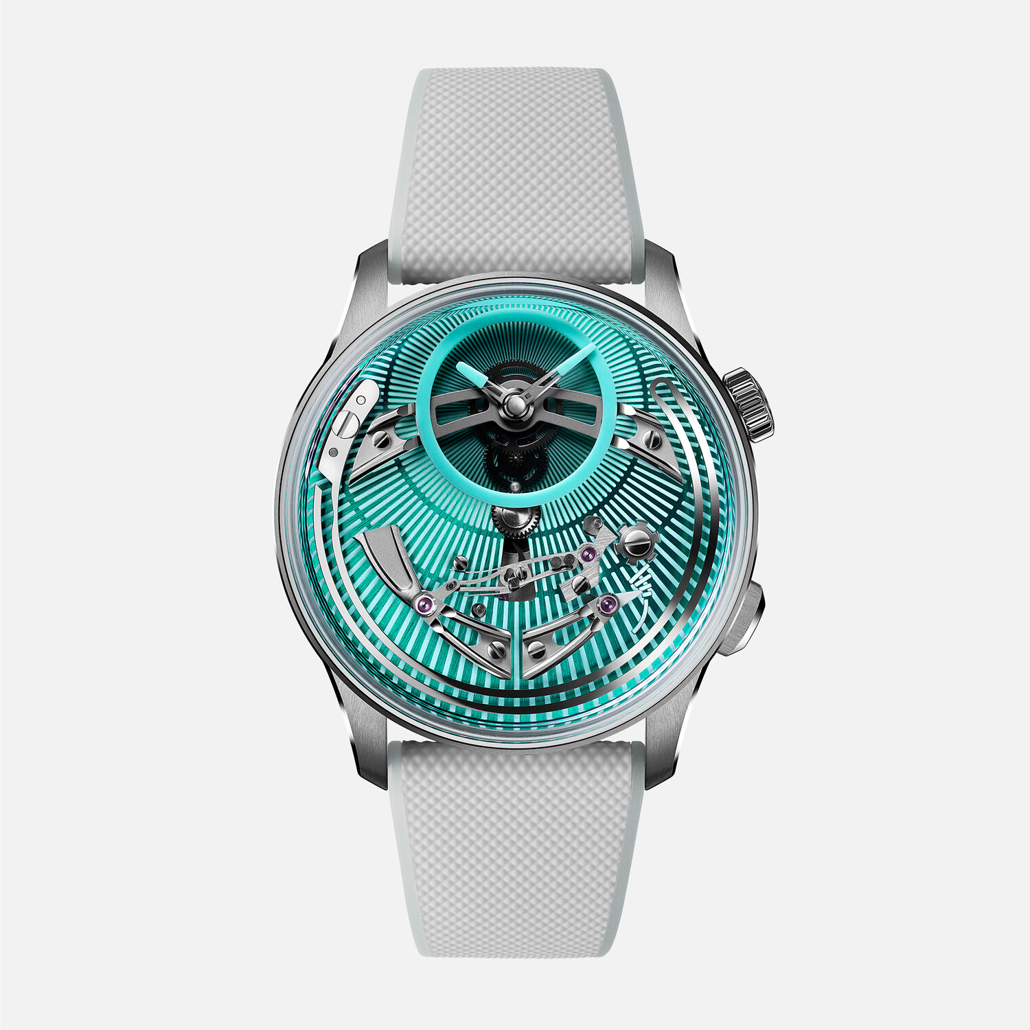 White Aquaflex Lume Rubber