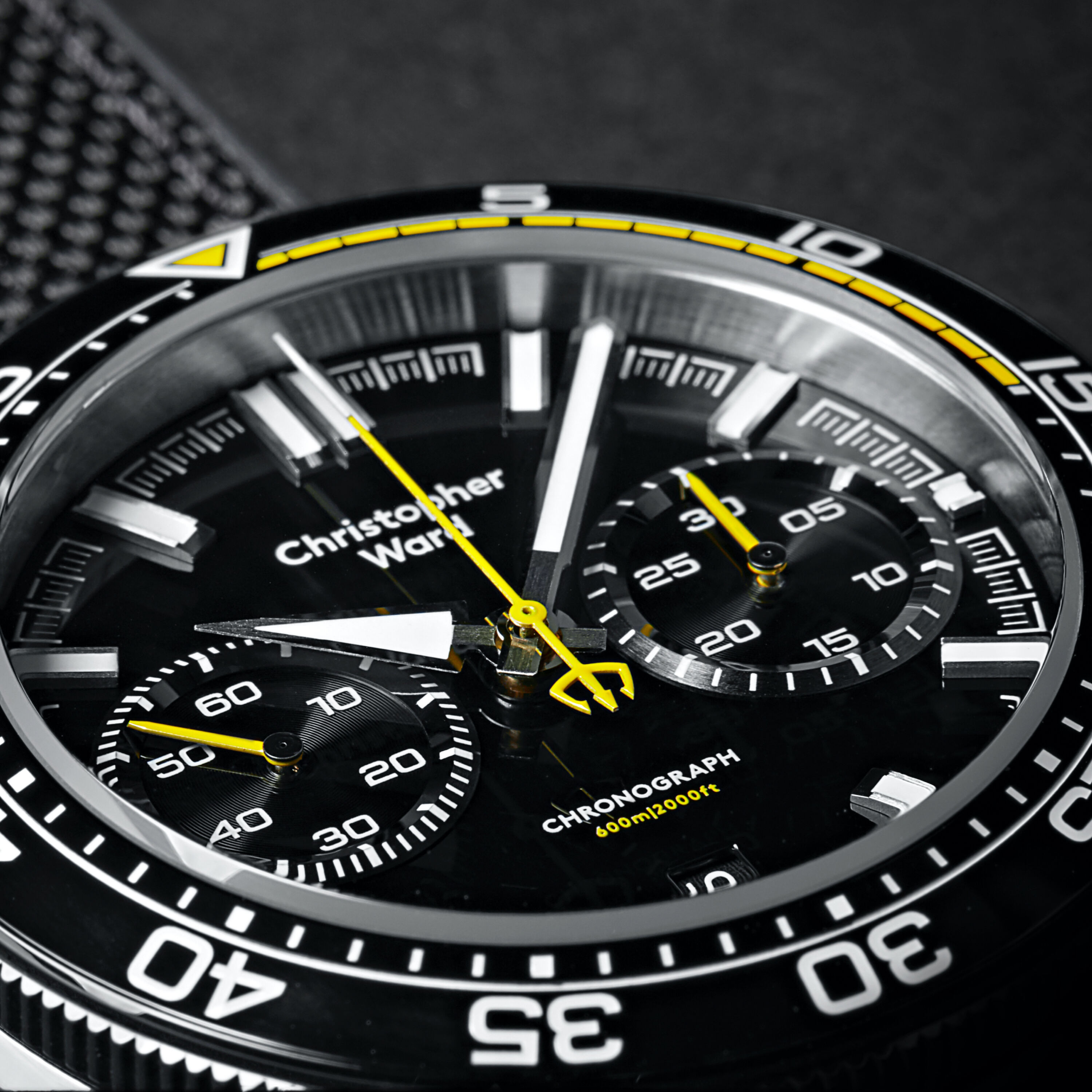 christopher ward trident chronograph