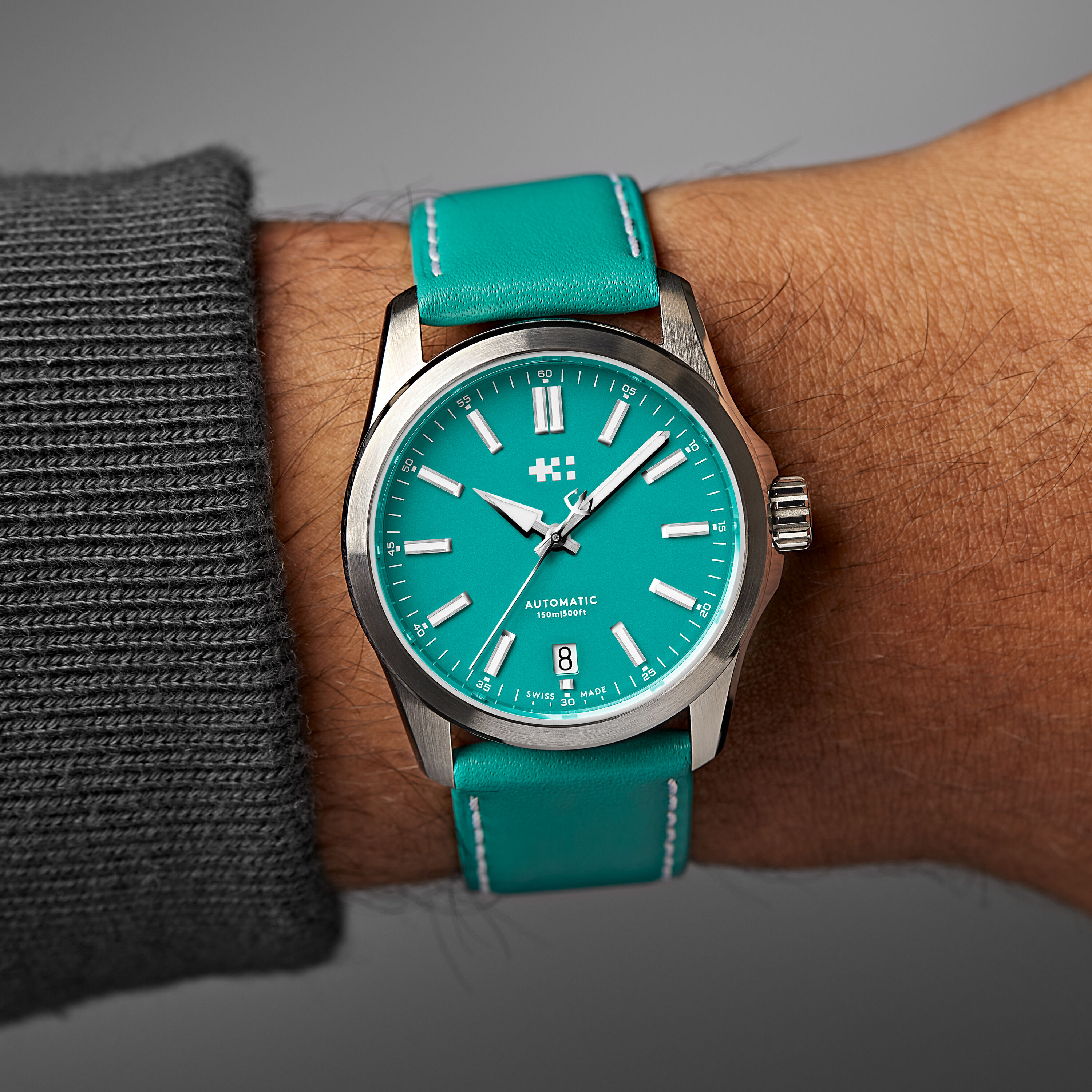 Vintage Oak Leather Strap - XS