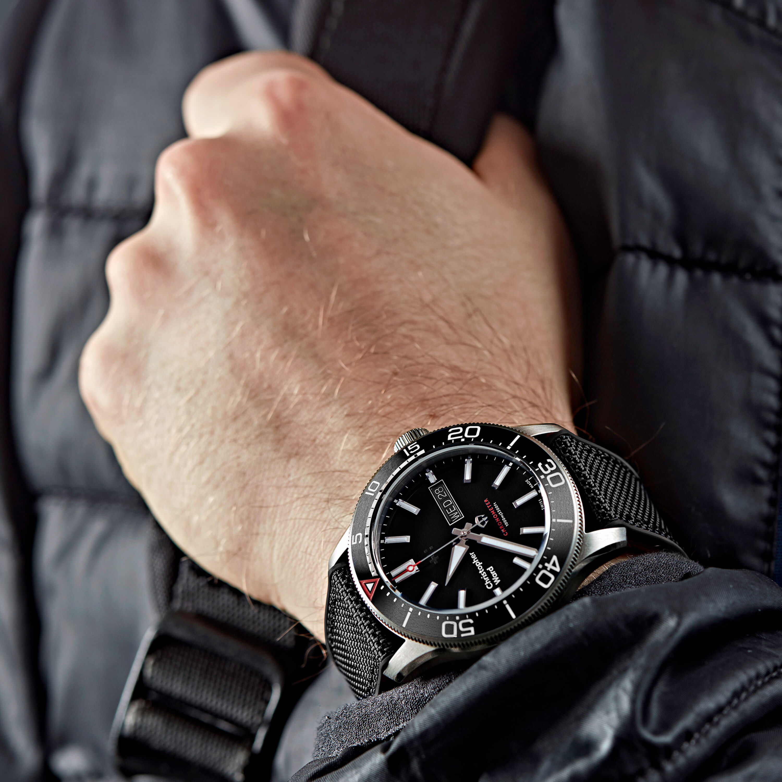 Christopher ward c60 trident titanium pro 600 online