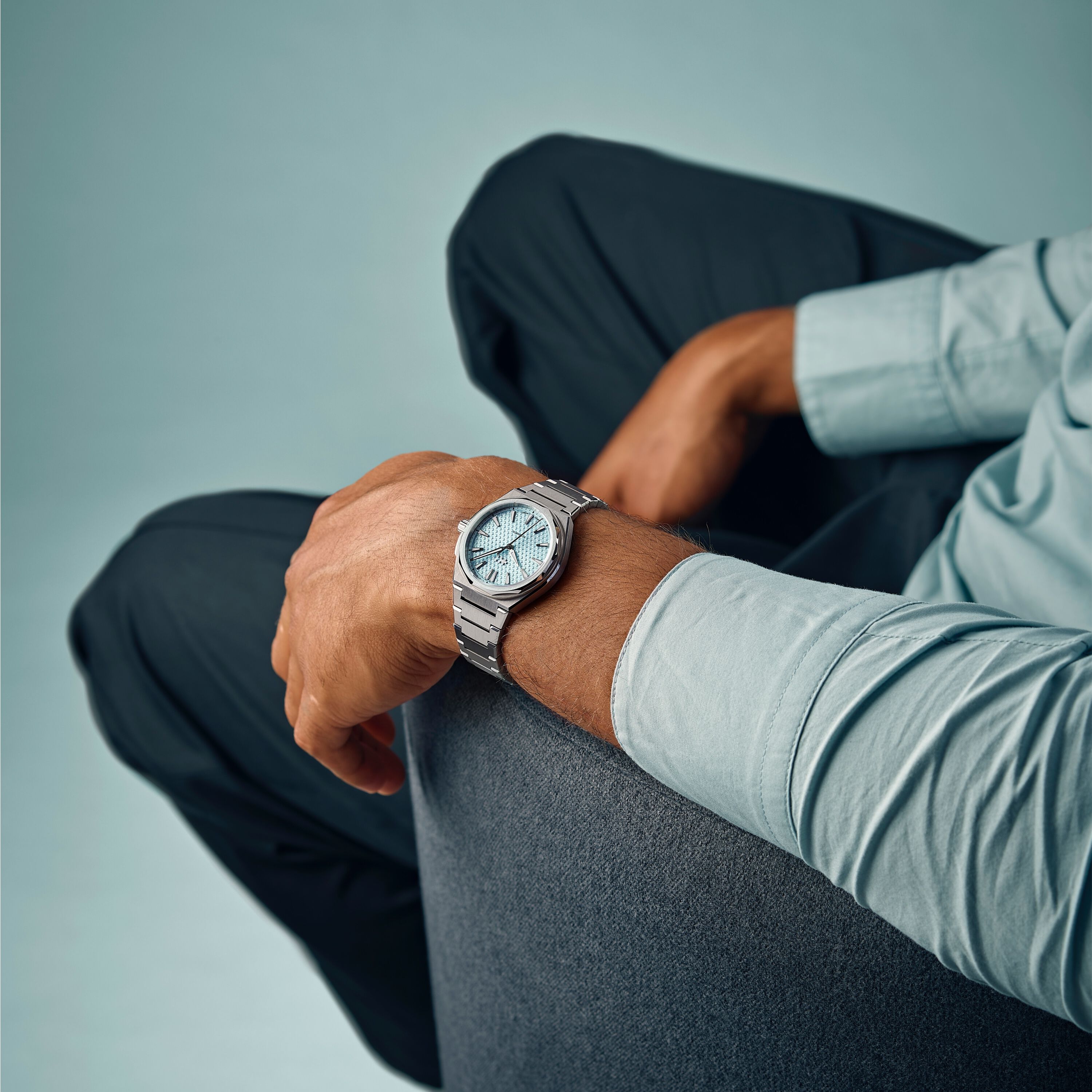 Christopher ward blue top