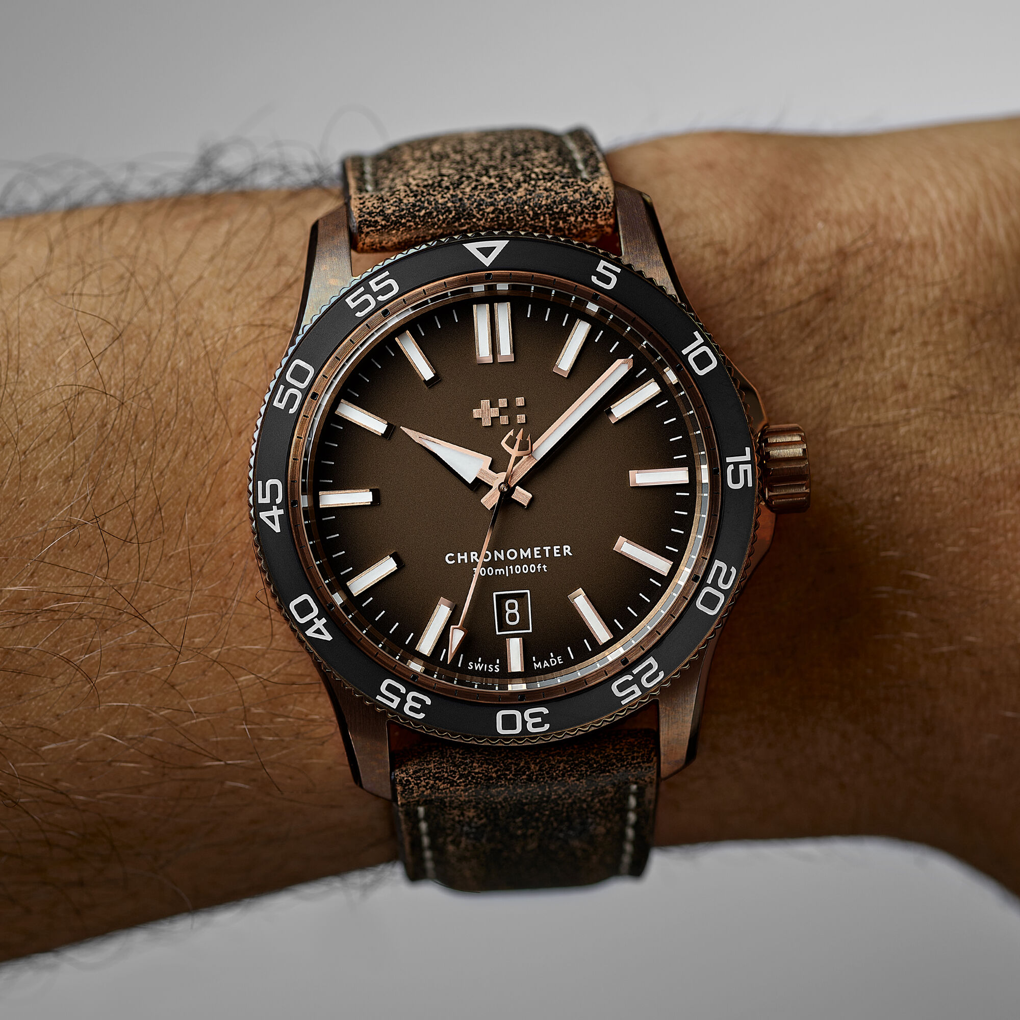 C60 Pro 300 Bronze Patinated Christopher Ward